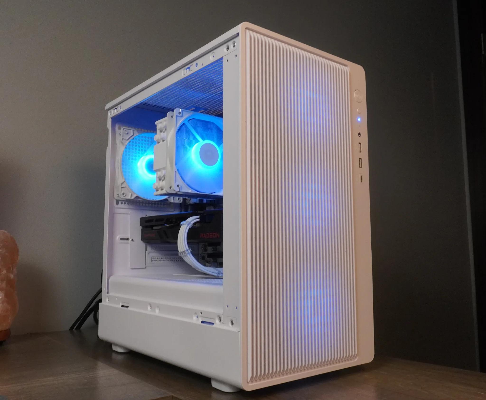 🤍ALL WHITE🤍 Price To Performance 💪 🧡RX 6600XT 🧡 Ryzen 5 5600 | 32GB | 1TB | WIN ACTIVATED