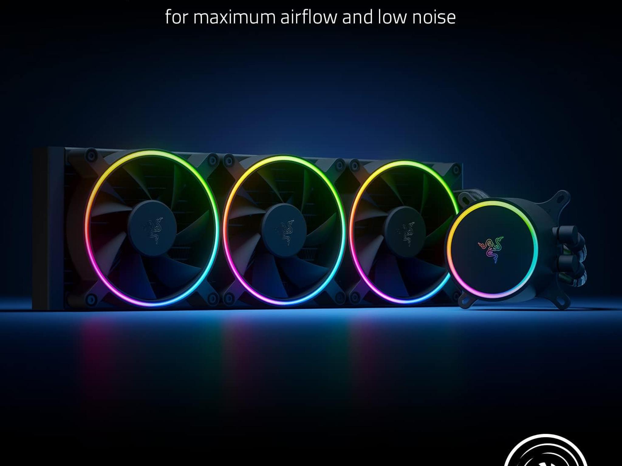 Razer Hanbo Chroma RGB AIO-  Intel LGA 115X Series, 2011, 1200, 1700, AM5 Compatible - 360MM