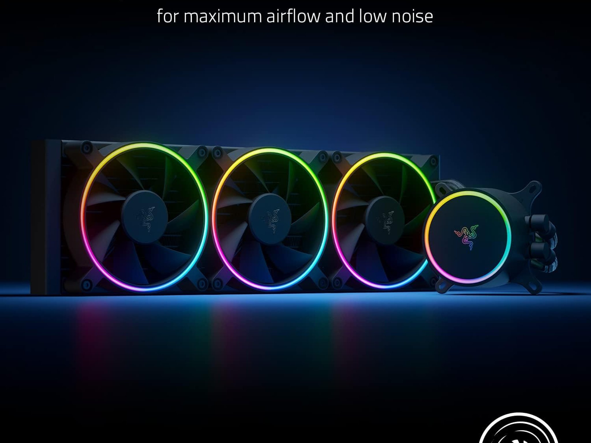 Razer Hanbo Chroma RGB AIO-  Intel LGA 115X Series, 2011, 1200, 1700, AM5 Compatible - 360MM