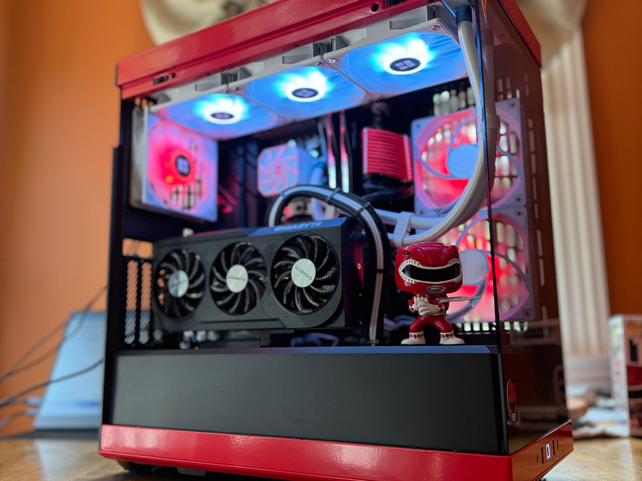 🔴⚪️Red Ranger⚪️🔴 - RTX 4070 Super | Ryzen 7 7700X | 32GB DDR5 | 2TB SSD