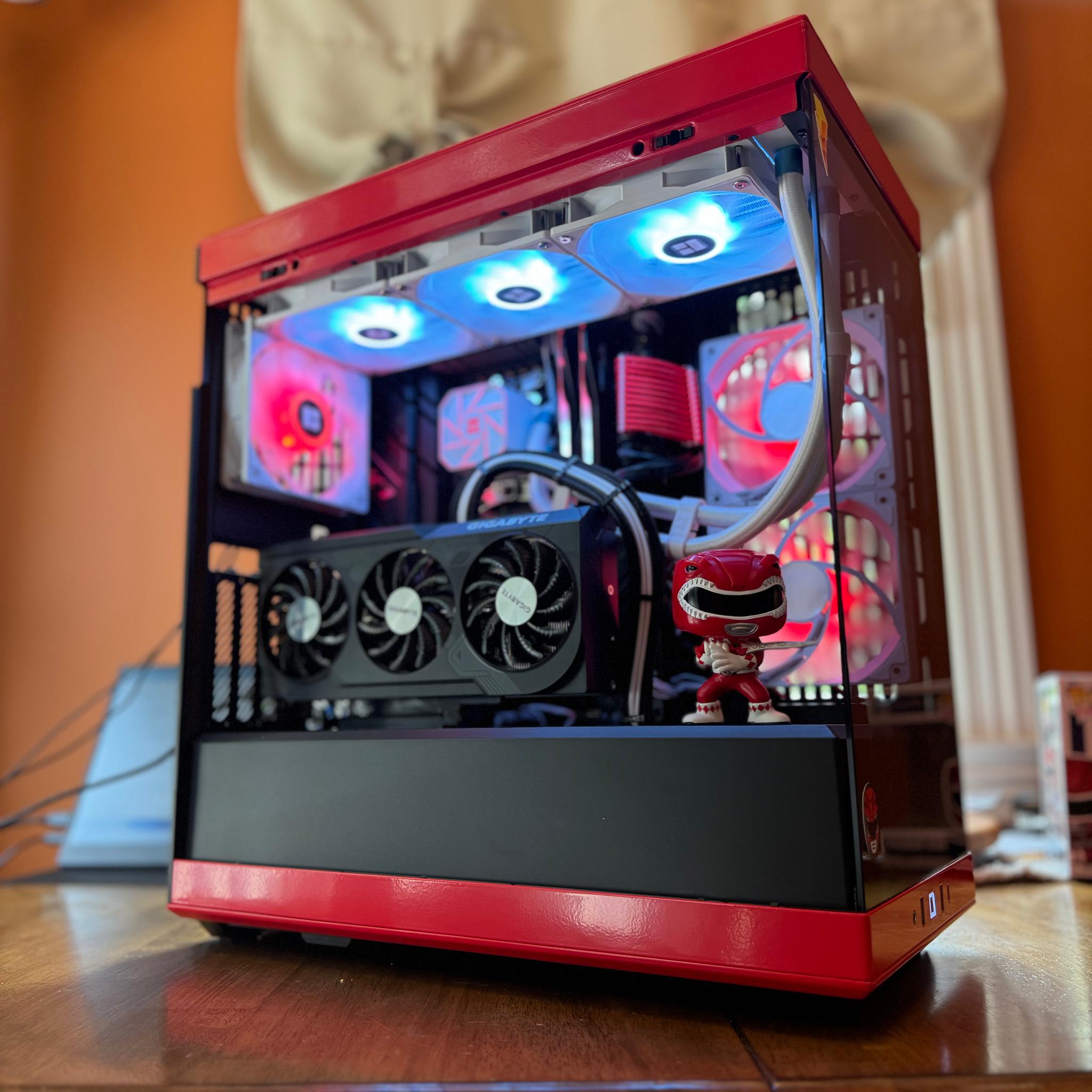 🔴⚪️Red Ranger⚪️🔴 - RTX 4070 Super | Ryzen 7 7700X | 32GB DDR5 | 2TB SSD
