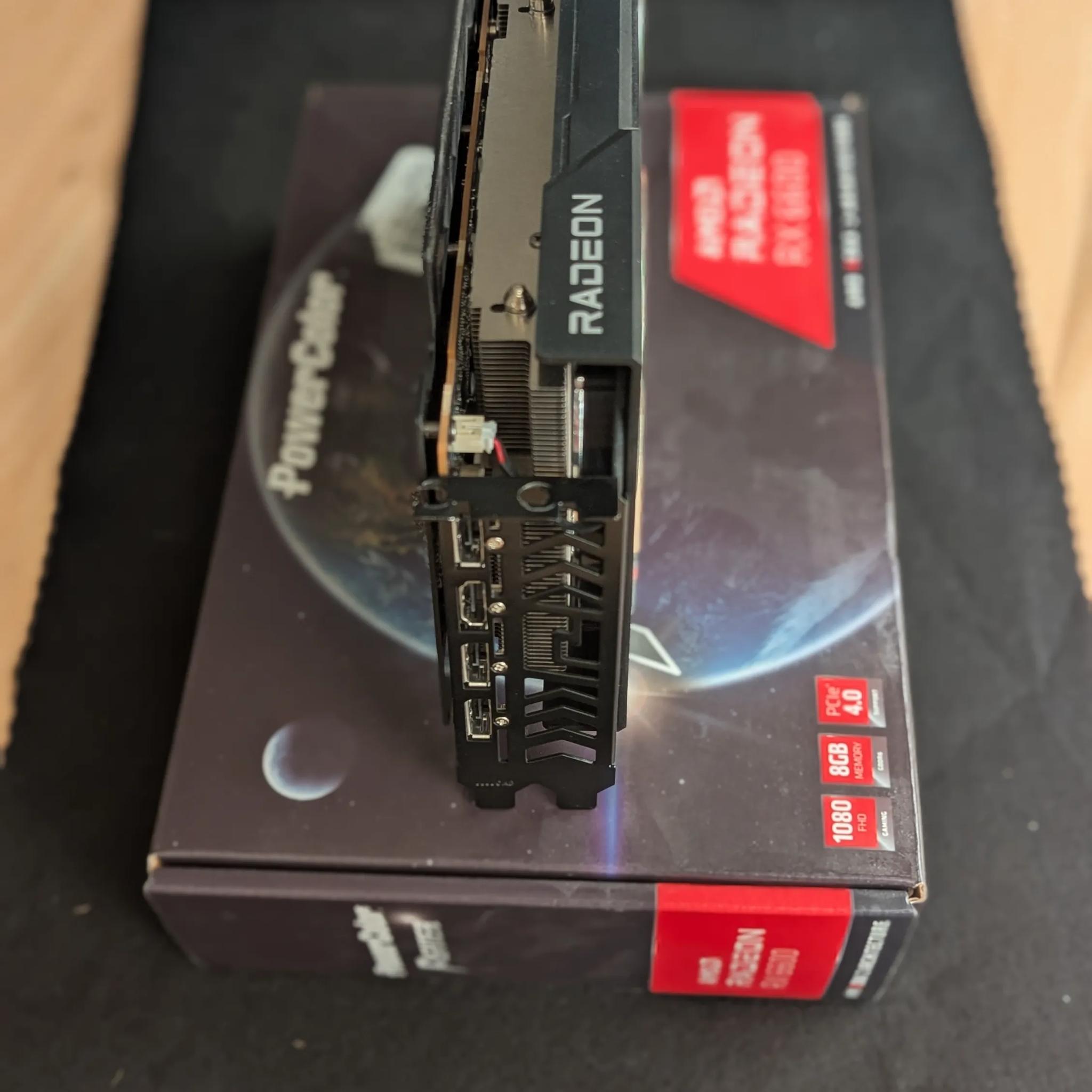 🐺 PowerColor Hellhound RX 6600 – 1080p Gaming Beast | Cool & Efficient 🎮