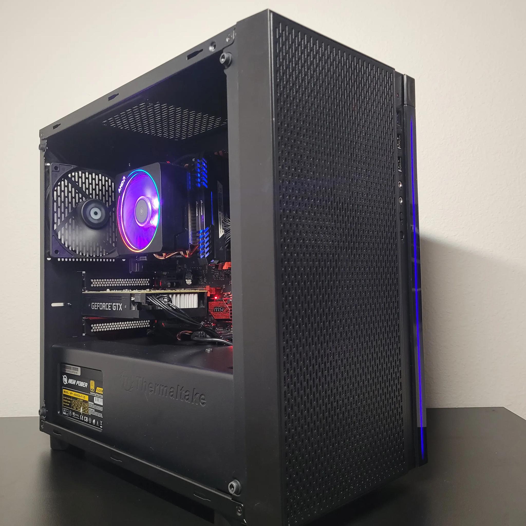 Entry Level Gaming PC // 1660 Super // Ryzen 5 1600af // 16GB DDR4 // SSD