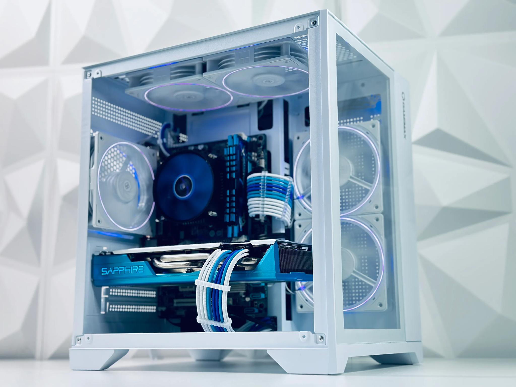 🤍🤖☃️BB-8 Gaming PC-AMD RX 580 8GB❄️Intel Core i7 3770❄️16GB DDR3 1600MHZ❄️512GB SSD