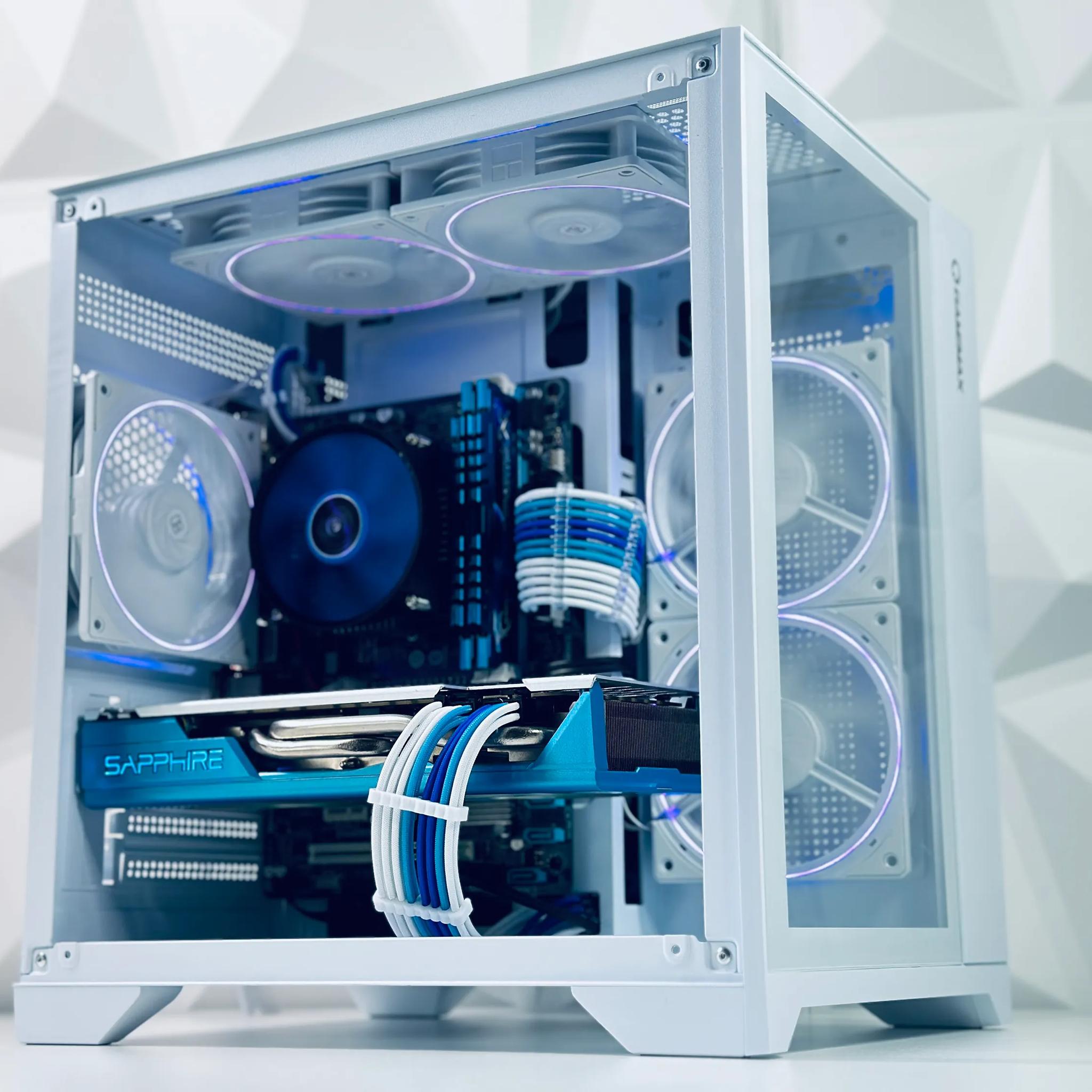 🤍🤖☃️BB-8 Gaming PC-AMD RX 580 8GB❄️Intel Core i7 3770❄️16GB DDR3 1600MHZ❄️512GB SSD