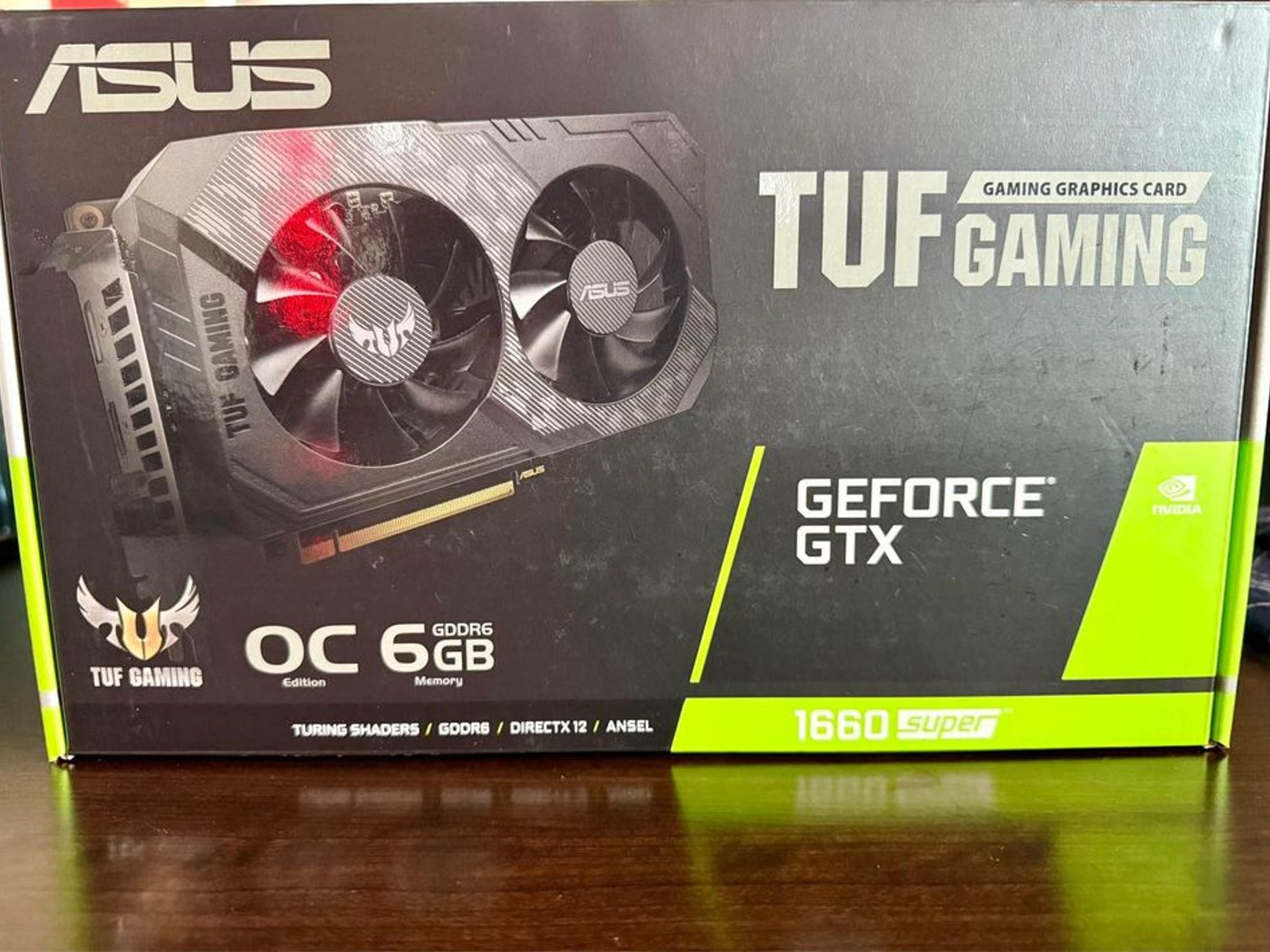 ASUS TUF Gaming GeForce GTX 1660 SUPER OC Edition 6GB Graphics Card