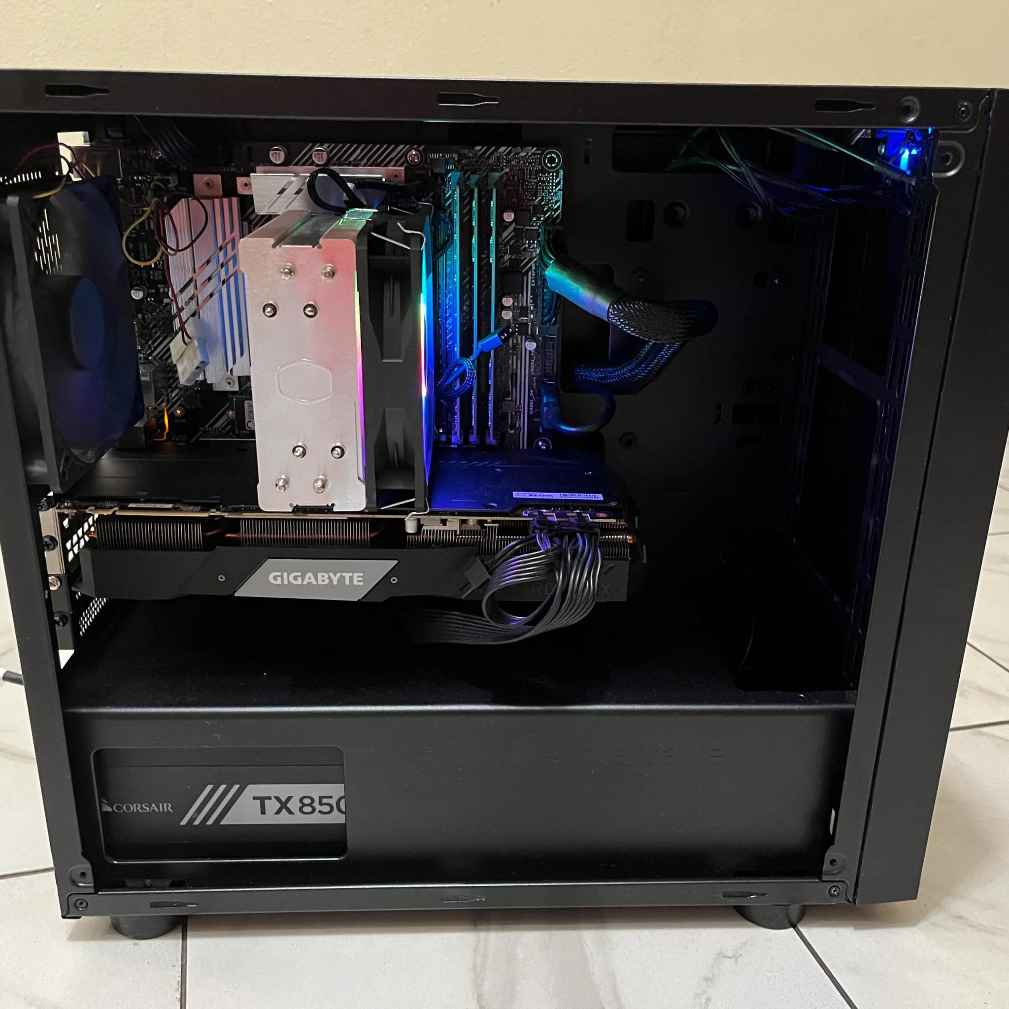🟠🔥RTX 2080 Super, Intel i7-10700, 16GB RAM, 1 TB M.2 SSD, High Performance Gaming PC 🖥️🔵