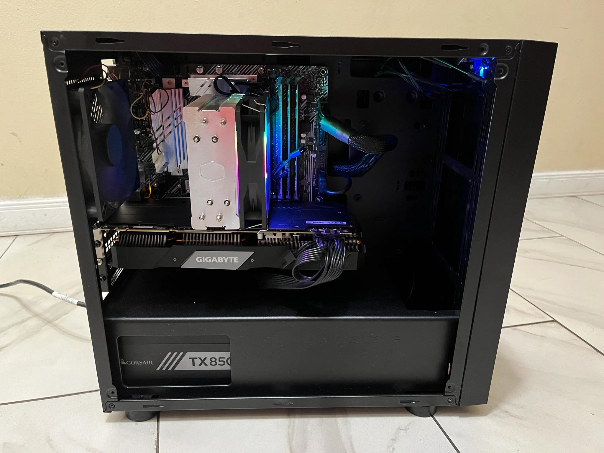 🟠🔥RTX 2080 Super, Intel i7-10700, 16GB RAM, 1 TB M.2 SSD, High Performance Gaming PC 🖥️🔵