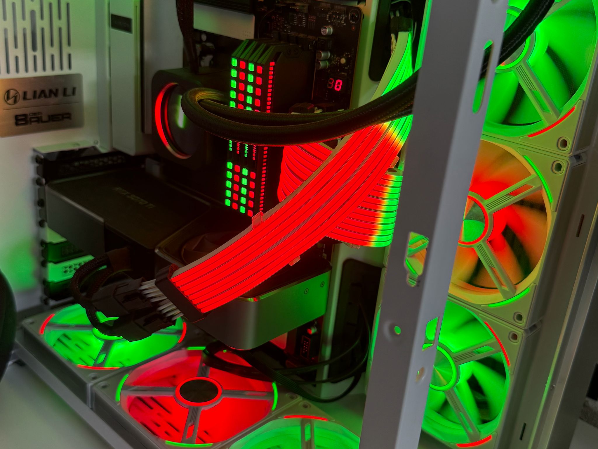 Lian Li|3070ti|Ryzen 7 5800x| 32GB DDR4 RAM|2TB NVME 4| Win 11|Strimer| 1080p/1440p Custom Gaming PC
