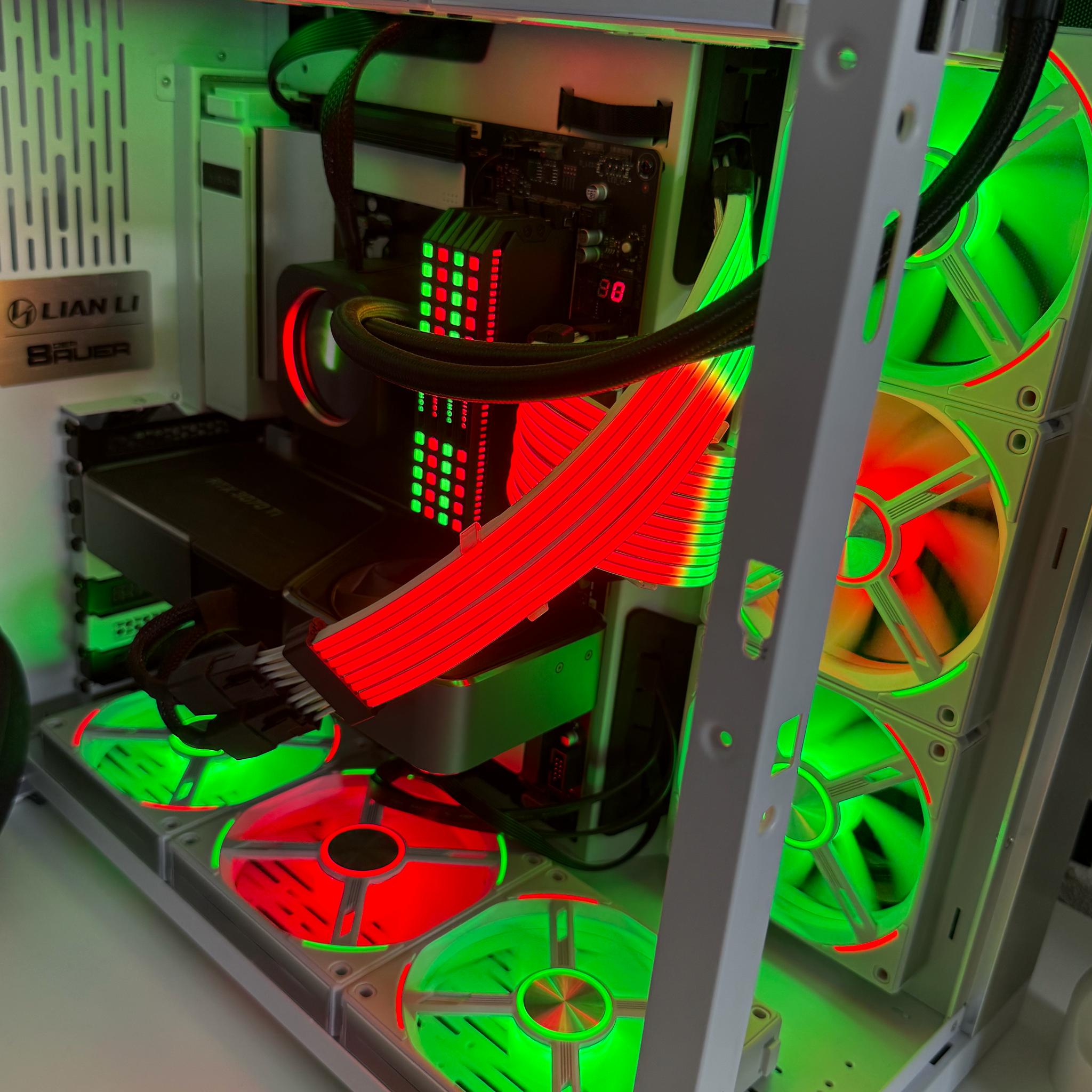 Lian Li|3070ti|Ryzen 7 5800x| 32GB DDR4 RAM|2TB NVME 4| Win 11|Strimer| 1080p/1440p Custom Gaming PC