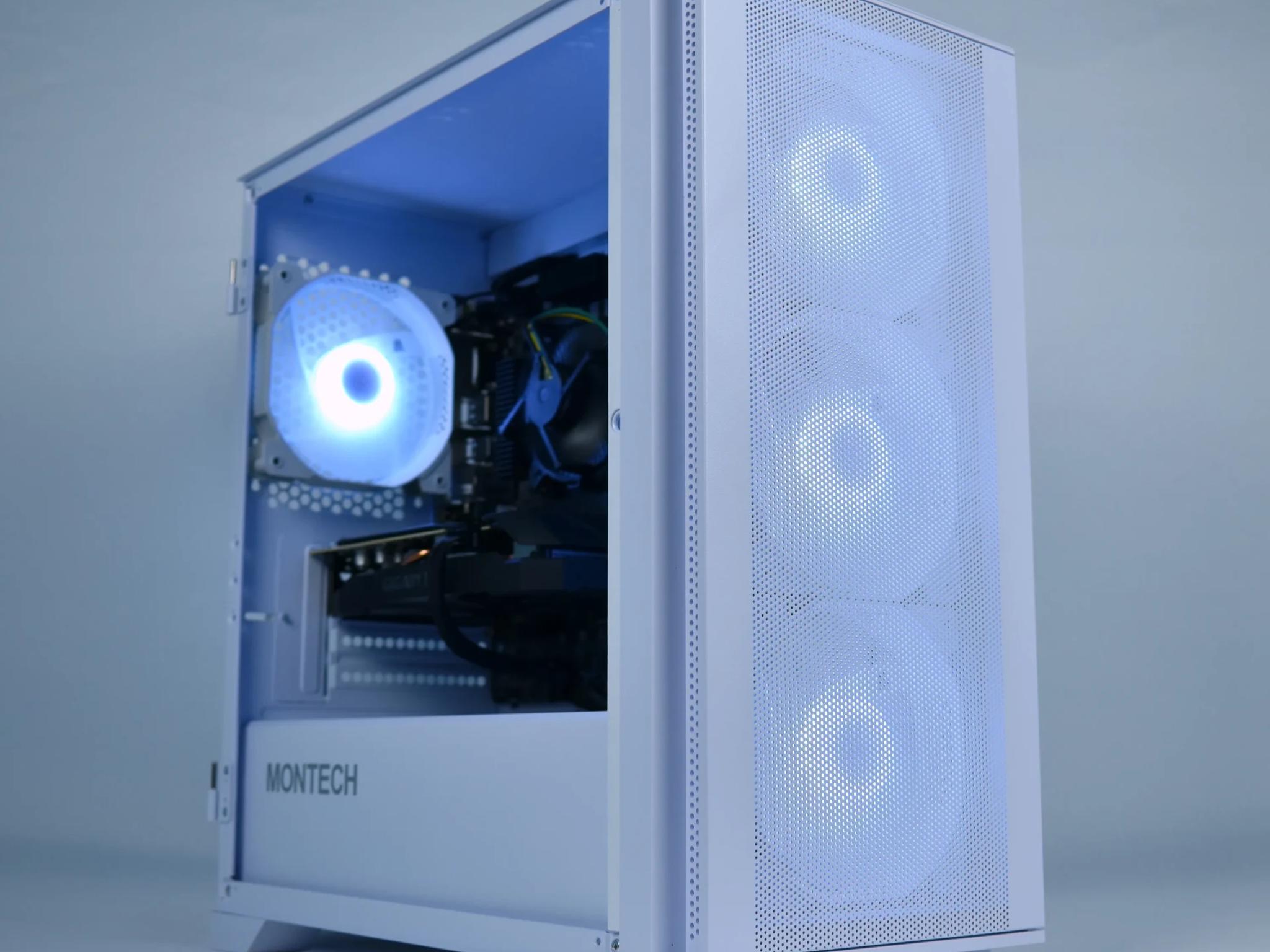 GREAT VALUE 1080p Streaming/Gaming PC | RX 6600, Ryzen 5 3600, 1TB SSD | Forge ⚔️Gladiator⚔️ 3 - (W)