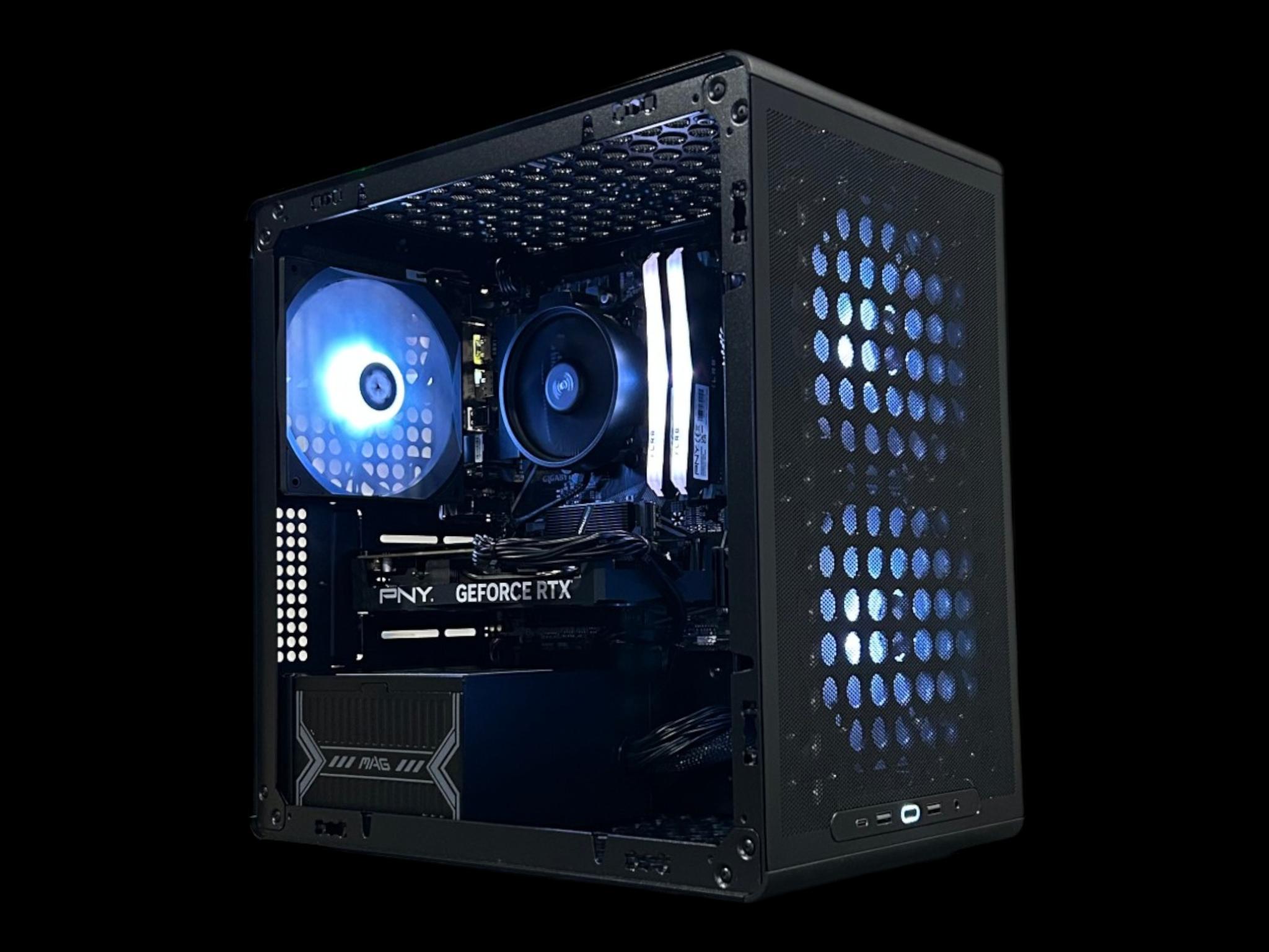 RTX 4060ti 8GB | Ryzen 5 5500 | 16GB DDR4 | 1TB NVMe | The Dark Trooper
