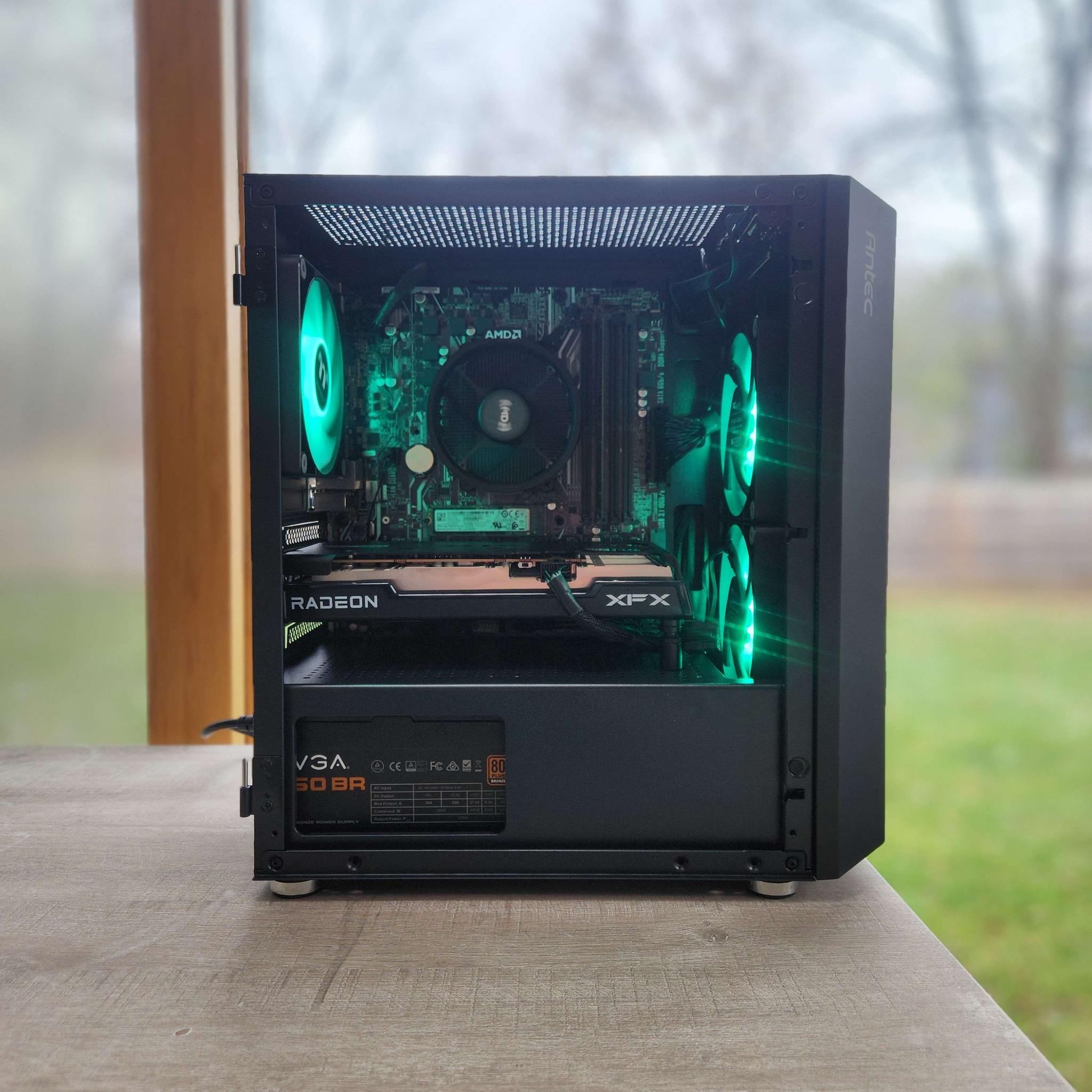🍀RX 6600 | Ryzen 5 3600 | 16GB RAM | 1TB NVMe | Windows 11