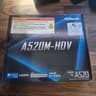 ASROCK A520M MOTHERBOARD (READ DESCRIPTION)