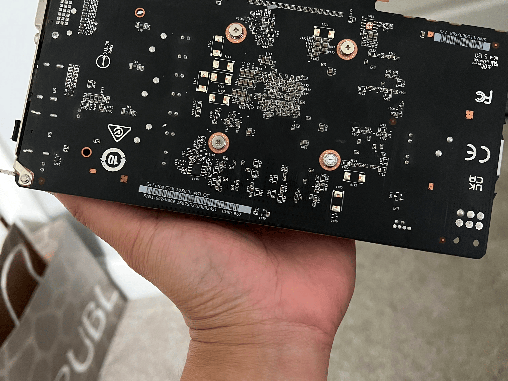 MSI GTX 1050ti 