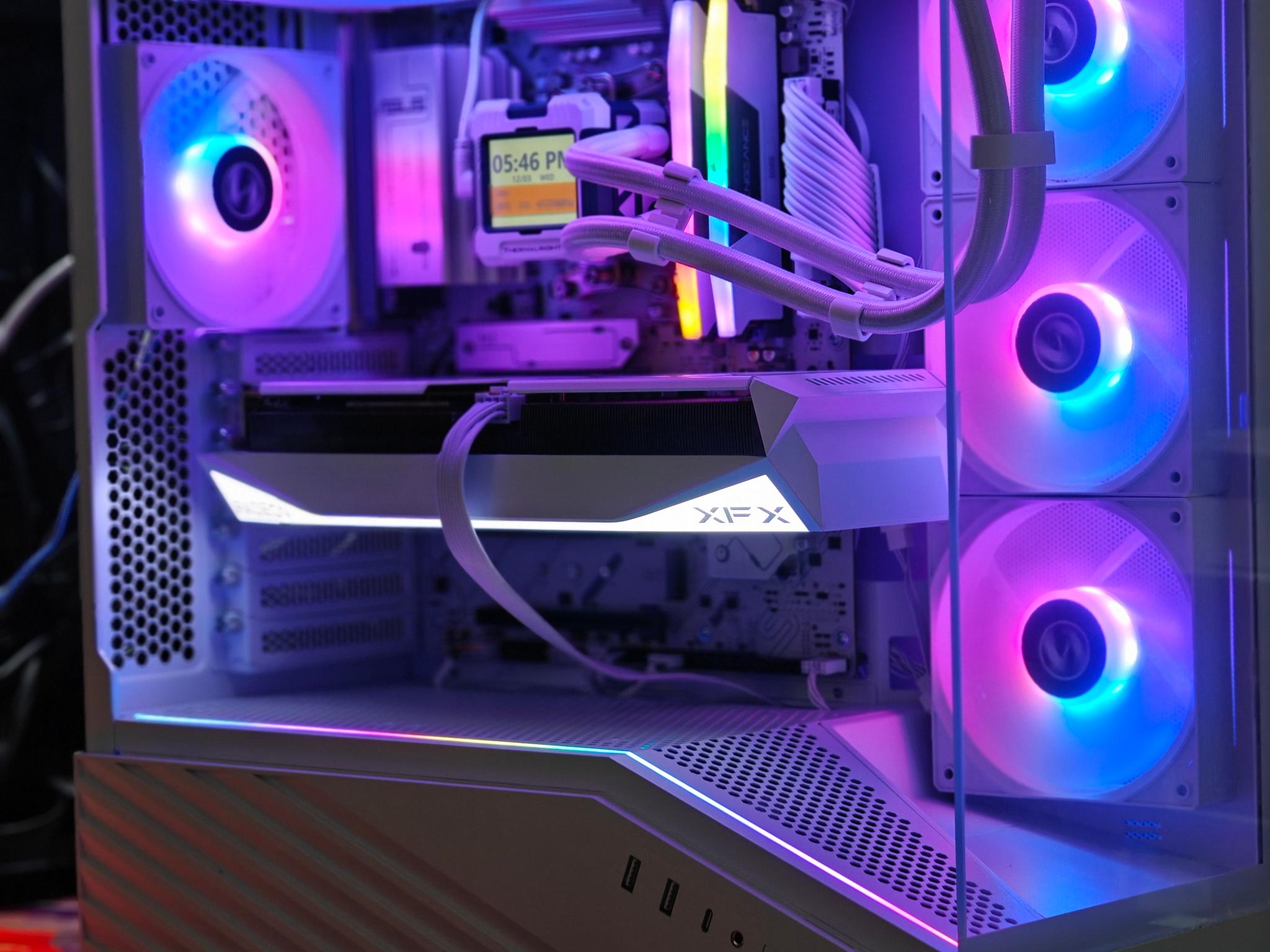 On Sale White AMD Ultimate Gaming Desktop PC