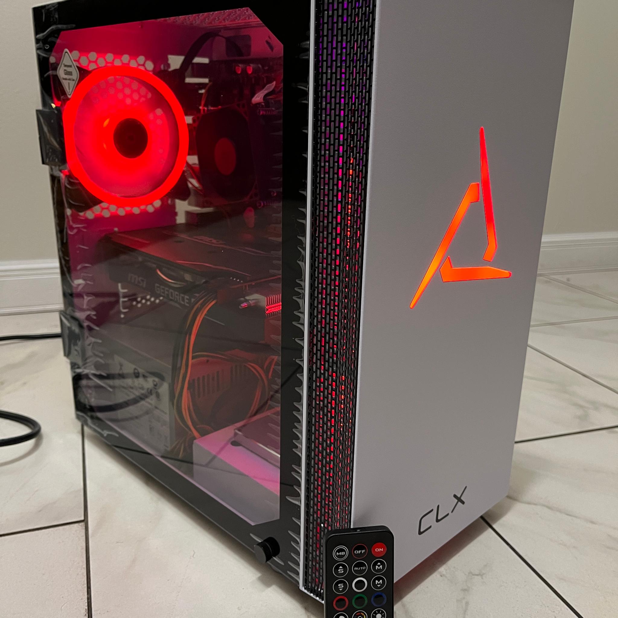 NVIDIA RTX 2060 SUPER, Intel i7-6700, 16GB RAM, 2.1TB Storage - Gaming PC w/Wi-Fi, BT & RGB Remote