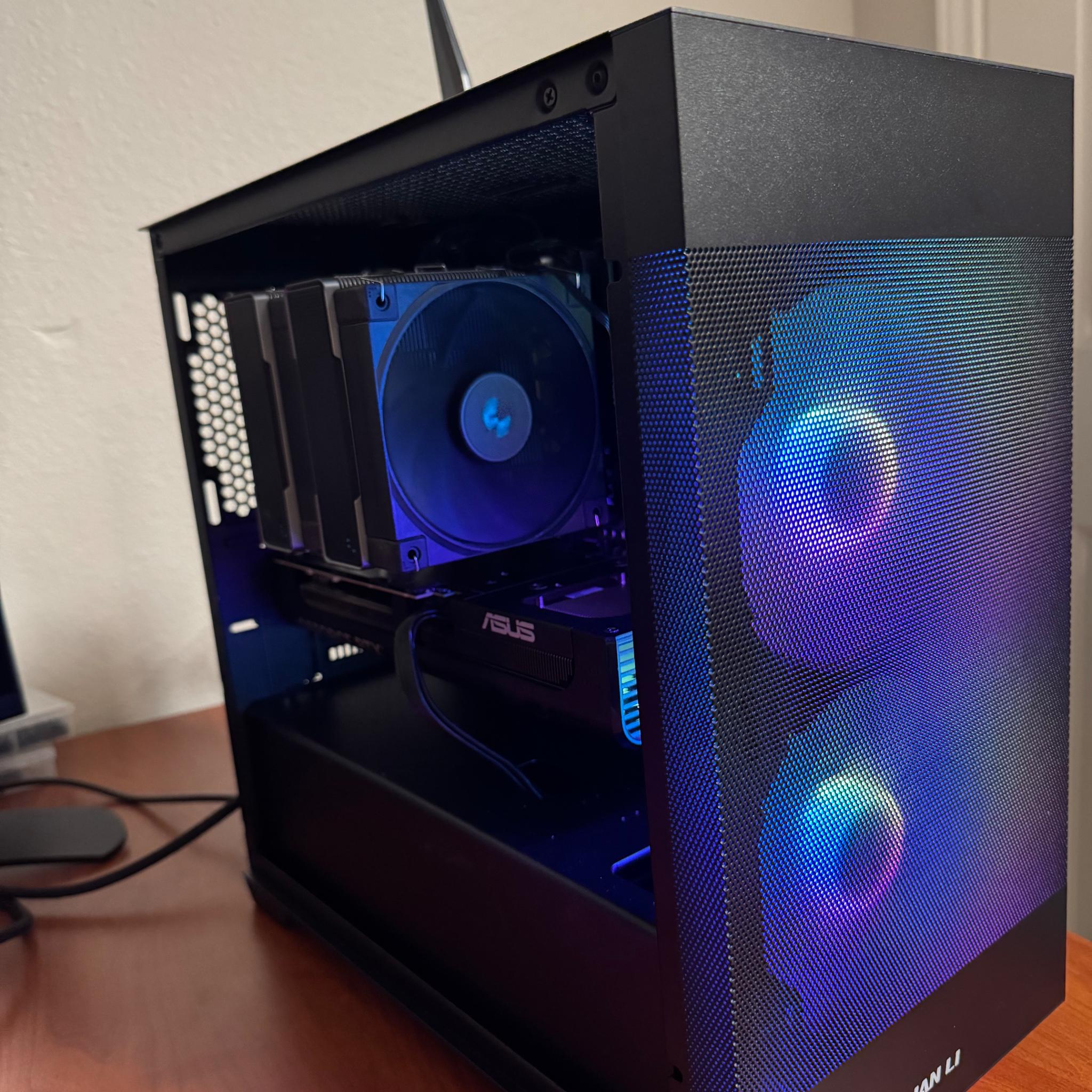 RTX 5070, R5 9600x ,1Tb gen4 SSD, 32gb DDR5 6000mt/s, ak620 tower cooler