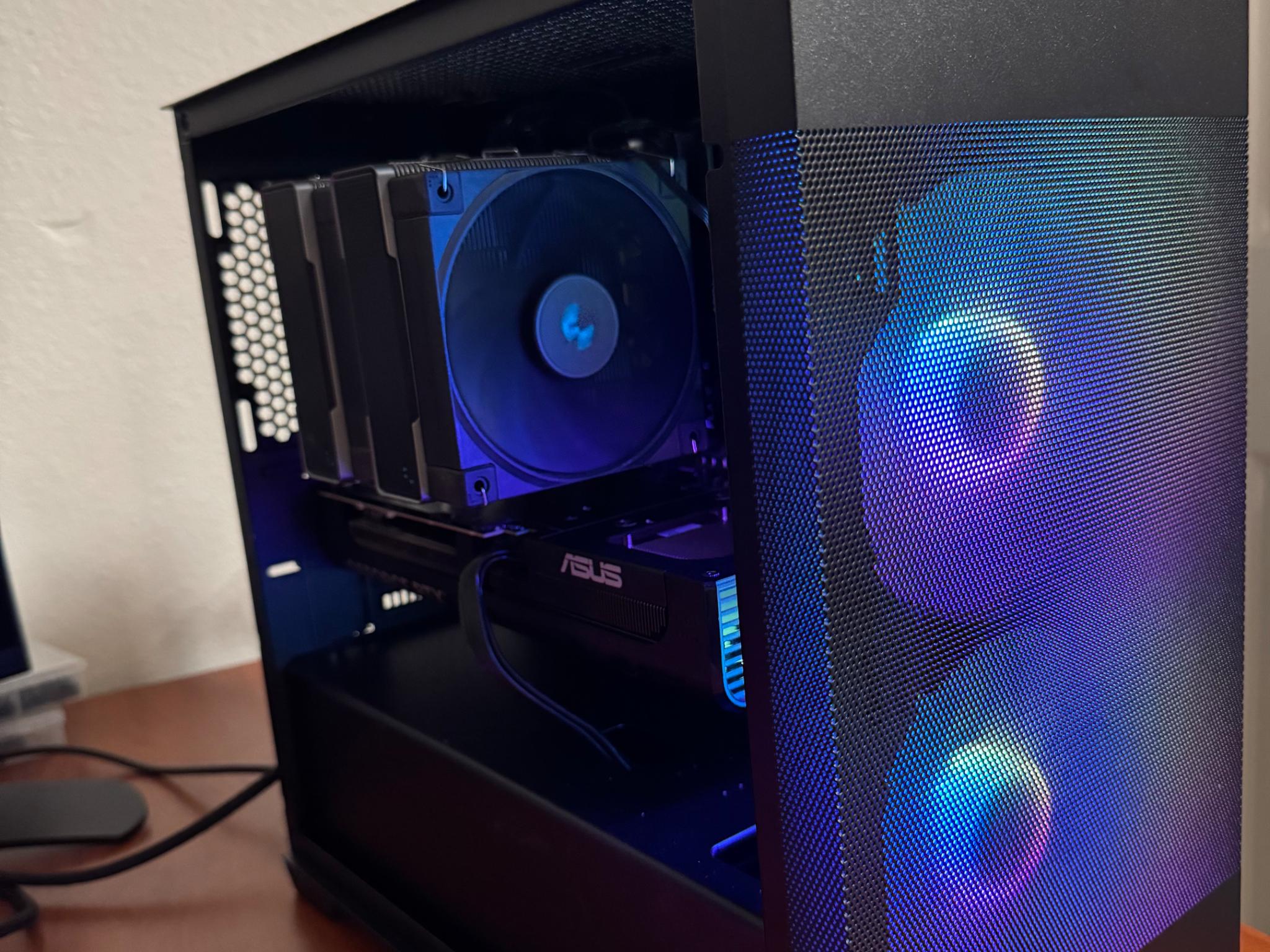 RTX 5070, R5 9600x ,1Tb gen4 SSD, 32gb DDR5 6000mt/s, ak620 tower cooler
