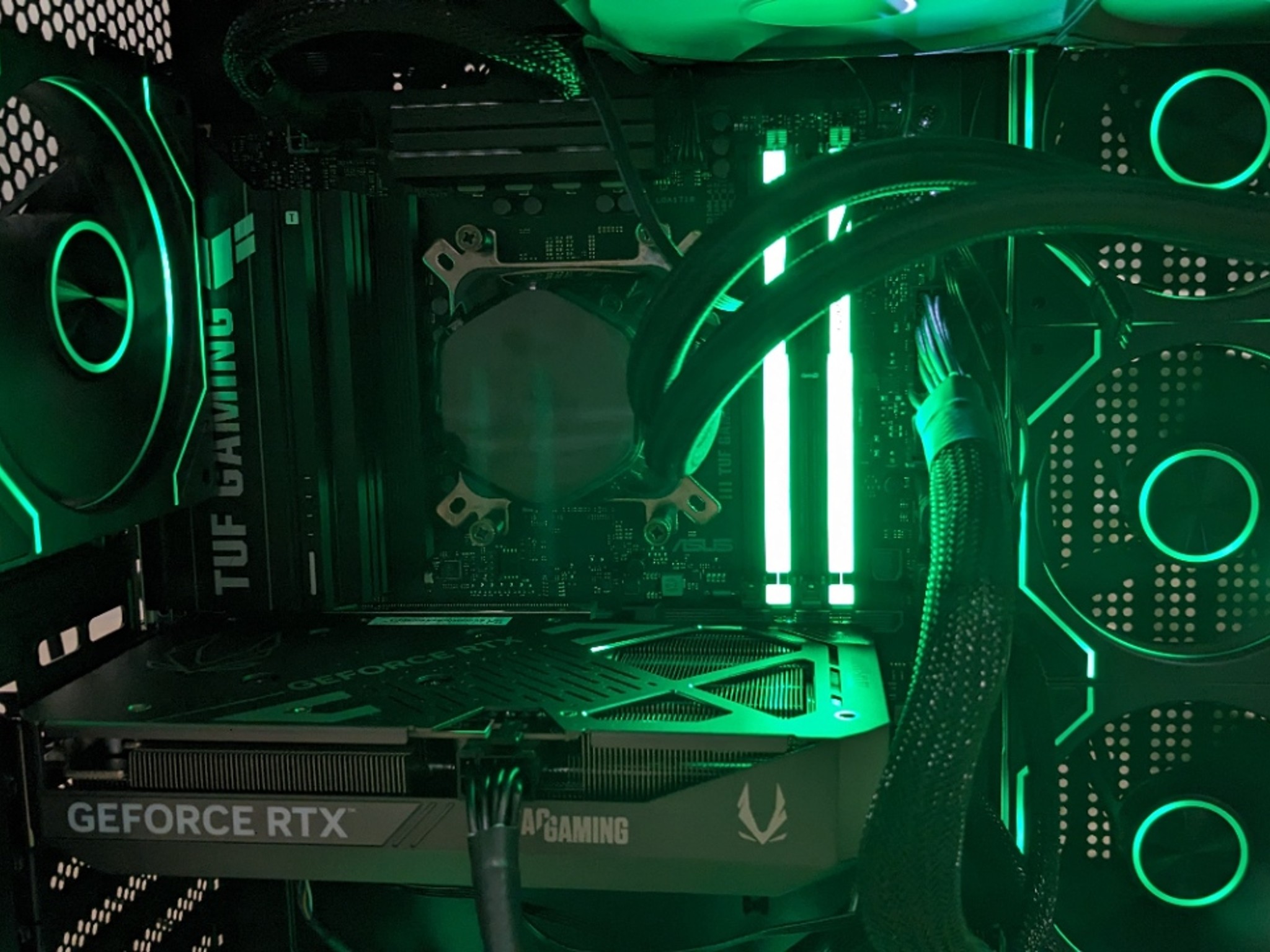 Brand New Ryzen 7 7800X3D + RTX 5060 Ti Gaming PC  Freshly built with **100% brand-new parts**.