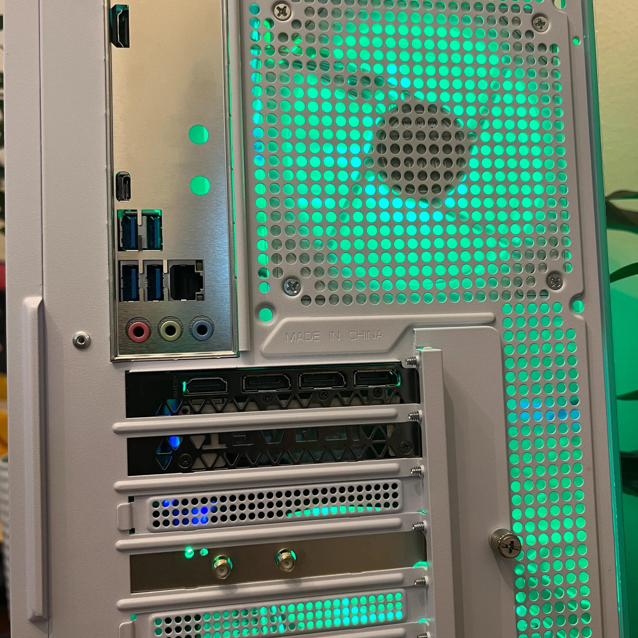 Water Cooled Gaming PC Intel I7, Nvidia RTX 3080 10gb, 3TB Storage, 32GB RAM, WINDOWS 11