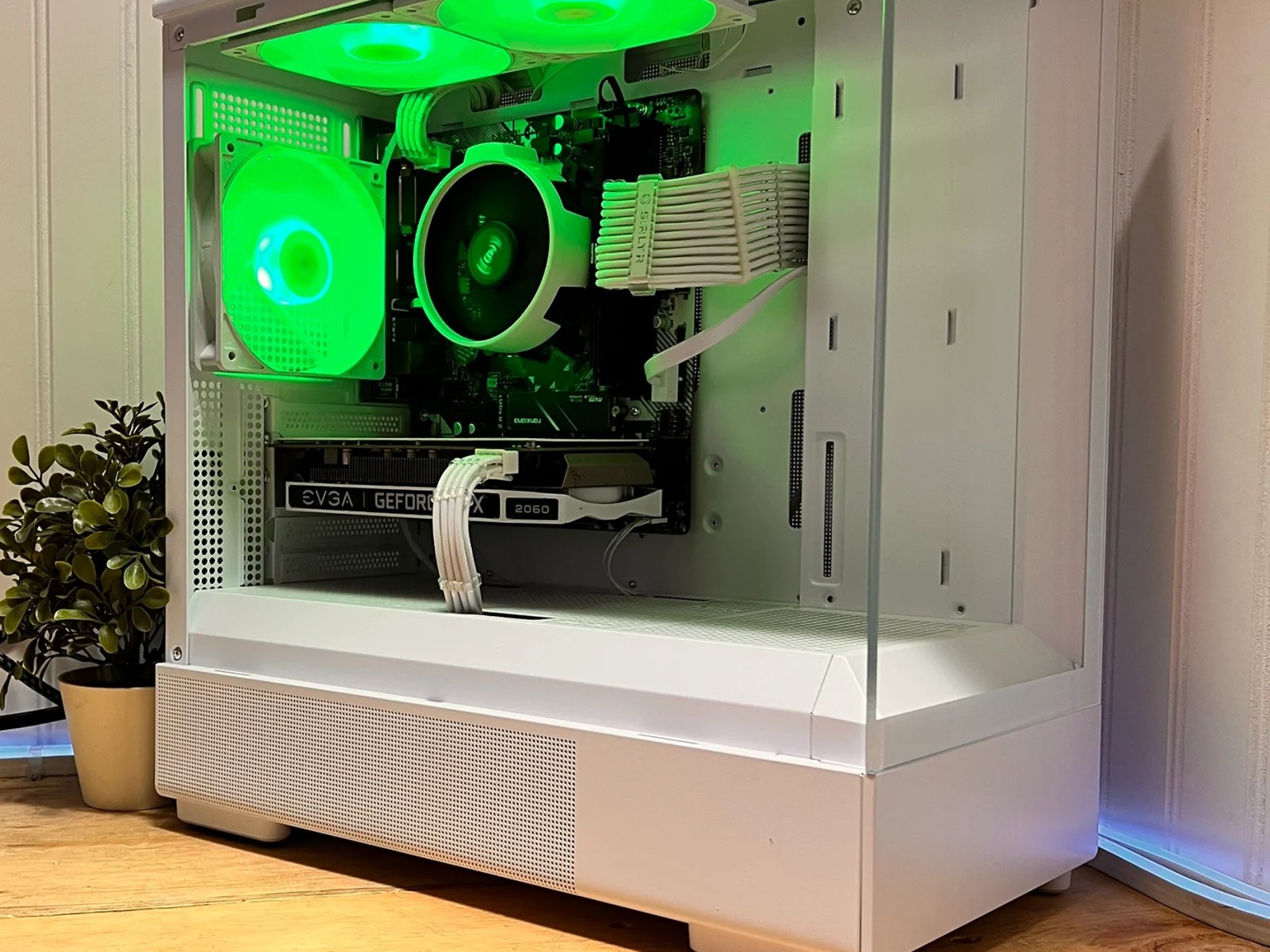 ❄️ICE❄️ RYZEN3/2300x/A320m asrock/16g DDR4/650 watt PSU/EVGA RTX 2060 custom card