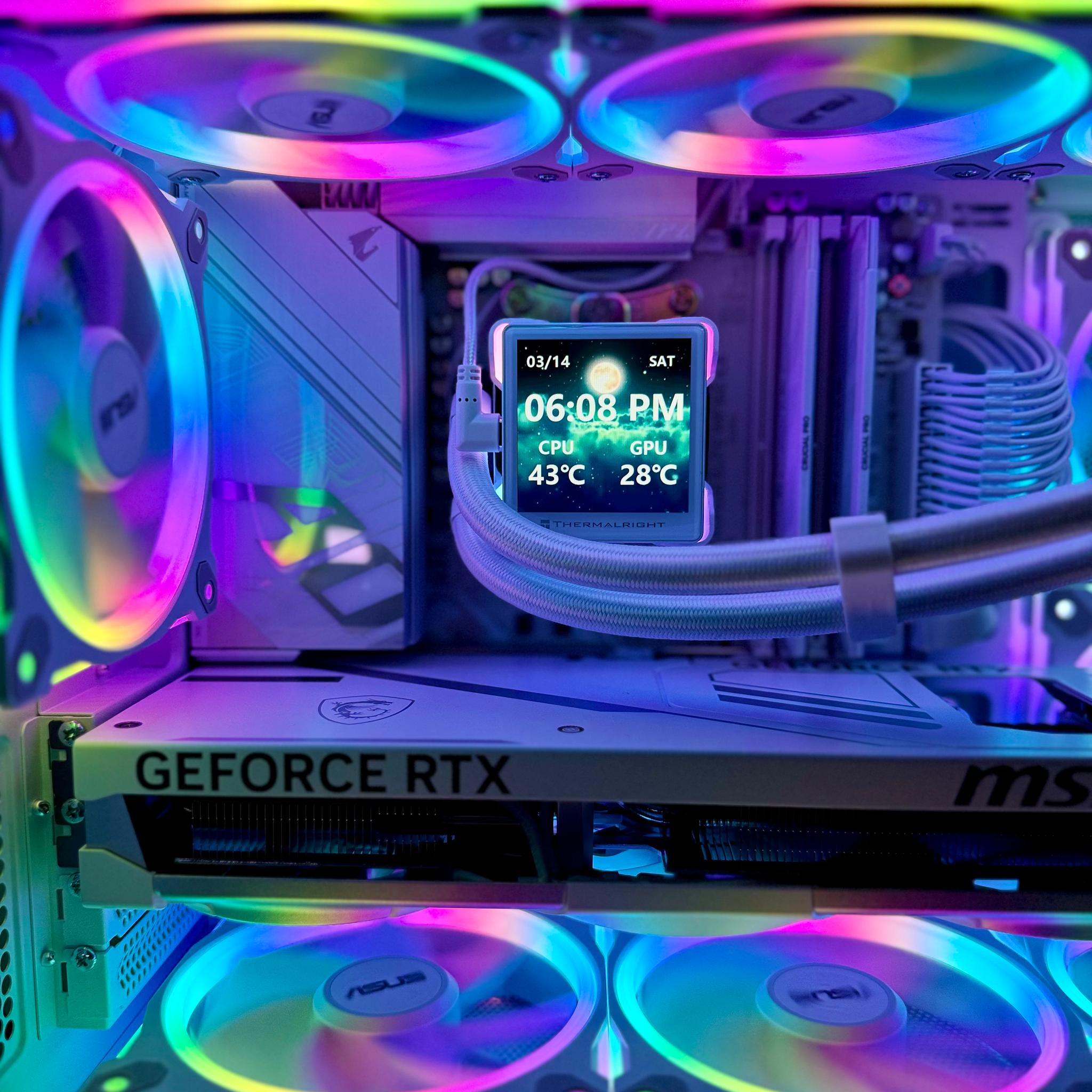 Shook PC Stay Frosty 💎 Ryzen 9850X3D | 5070 Ti OC 16GB | 32GB DDR5 6400MHz CL32 | 2TB SSD NVMe m.2