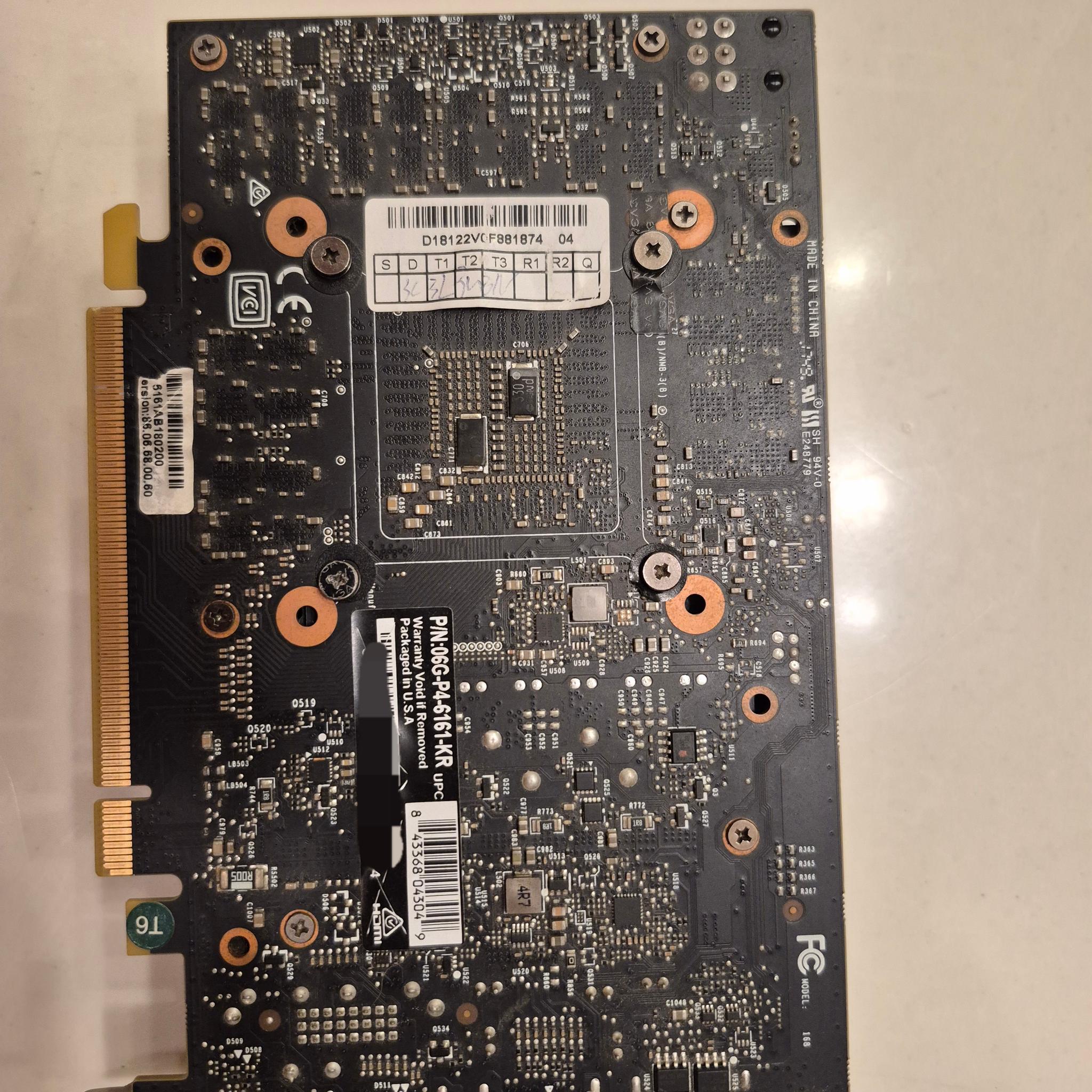 EVGA GTX 1060 6GB