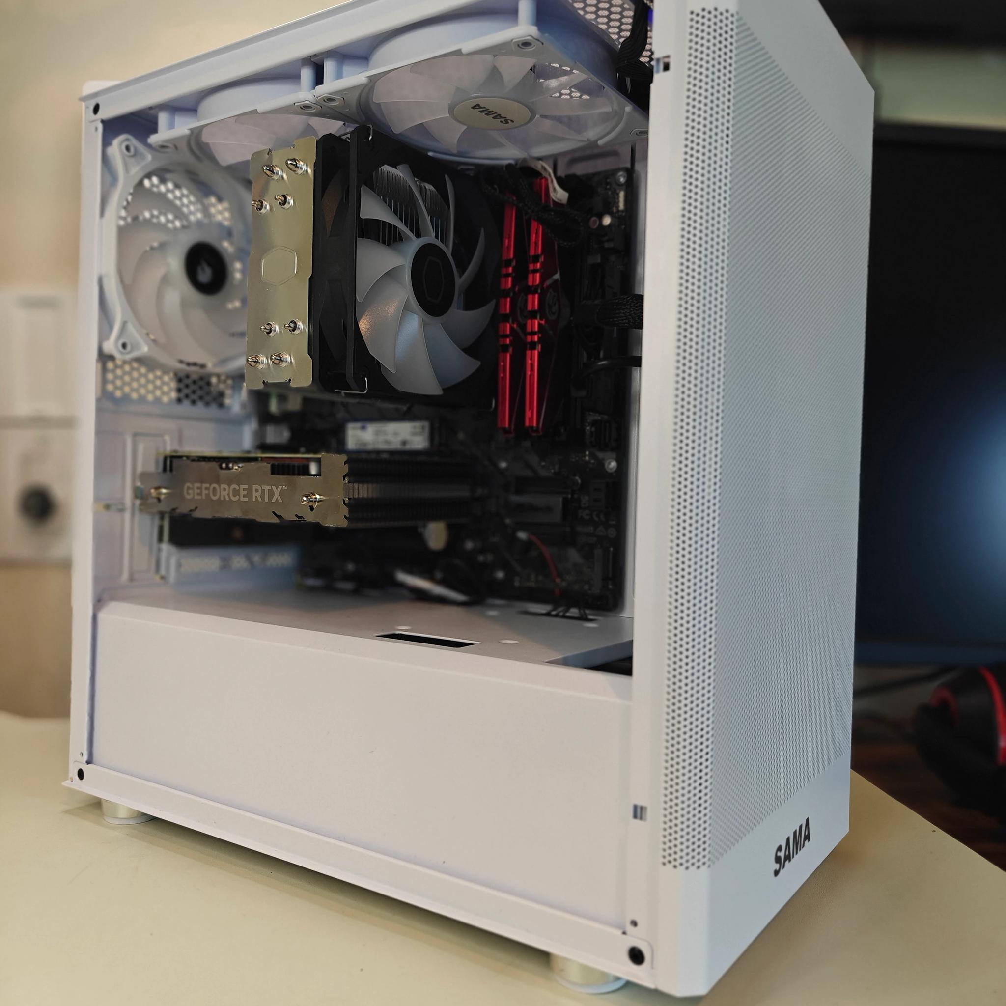 Quiet 🤫 Sips Power 🥤 | Ryzen 5 5500 | RTX GeForce 3050 6GB | 1TB NVMe SSD | 32 GB DDR4
