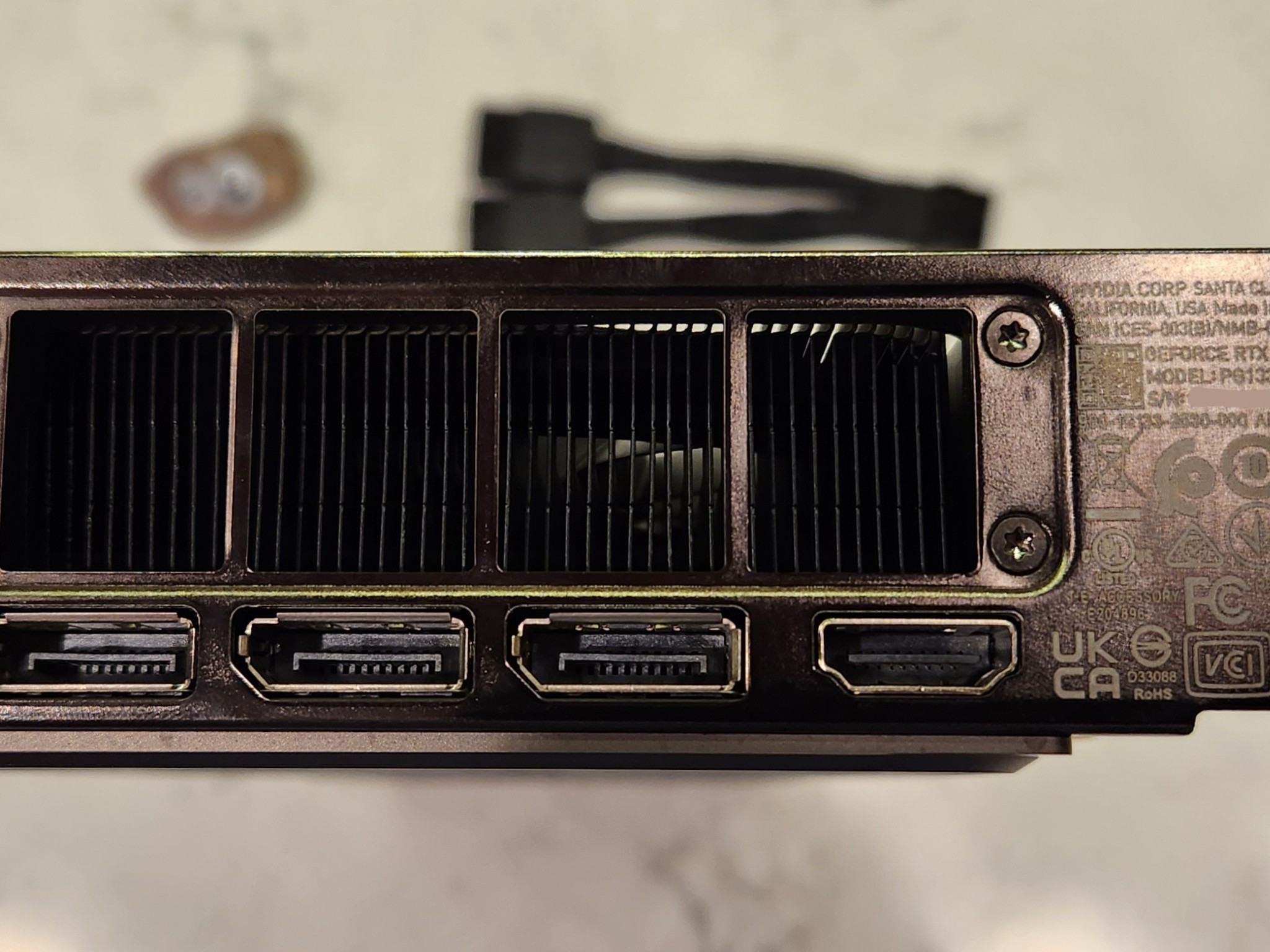 RTX 3080 10GB (NVidia FE w/ Power Adapter) - Used