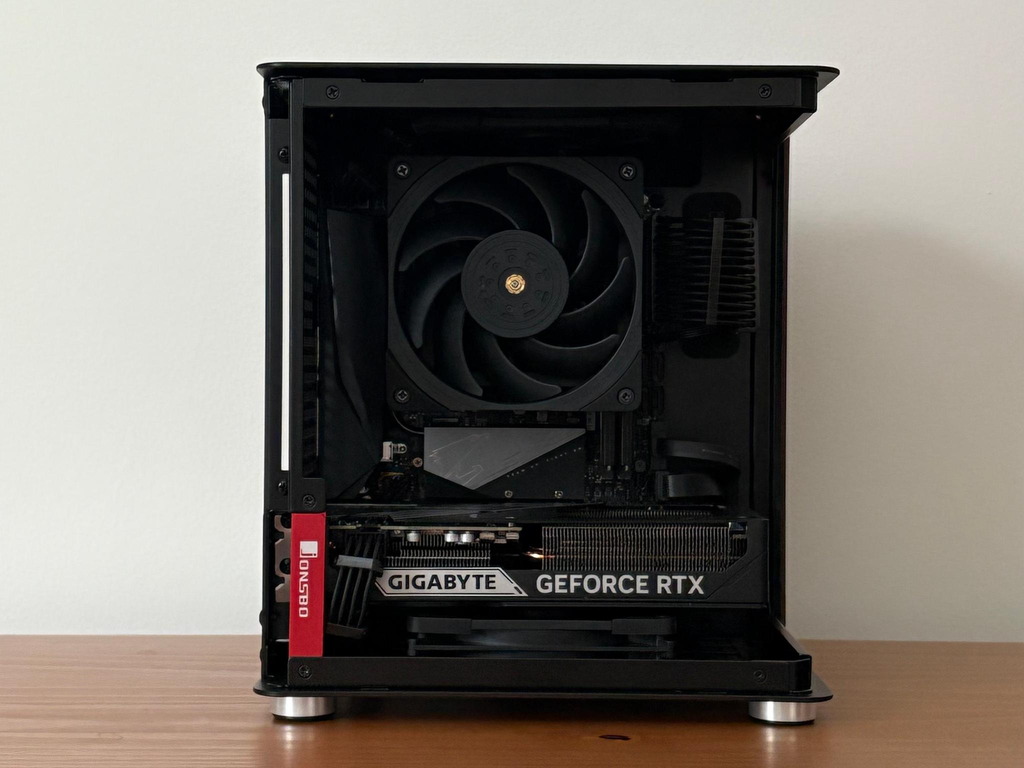 5060 TI Mini PC | R5 5600x | 5060 TI 16GB | 32GB RAM | WIFI Ethernet | Wood Jonsbo TK-0 ITX SFF
