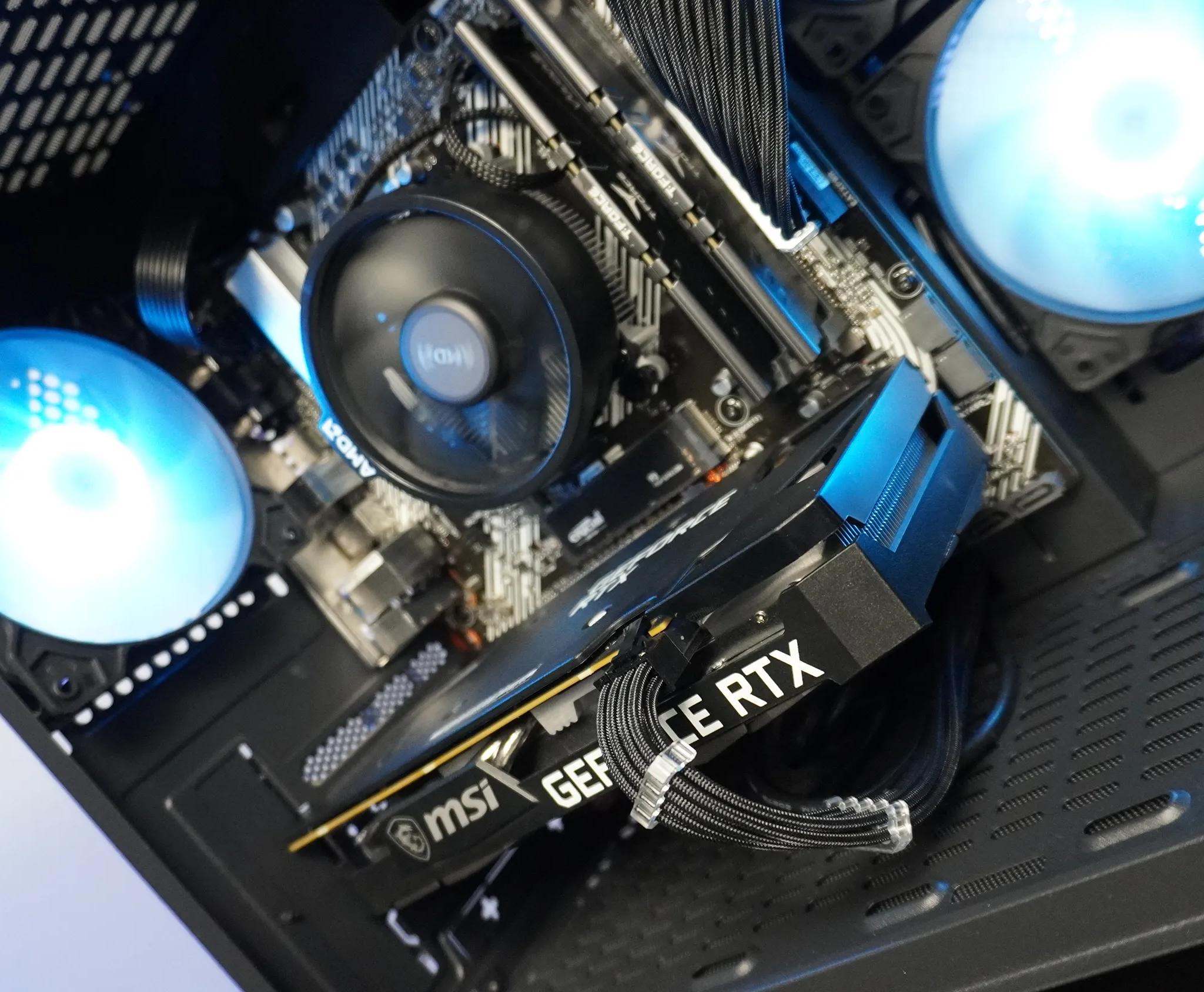 🖤Stealth🖤 1080p Perfect Value PC | 💚RTX 3050 8GB 🧡Ryzen 5 5500 | 32GB RAM  💪| 1TB NVME 🔥