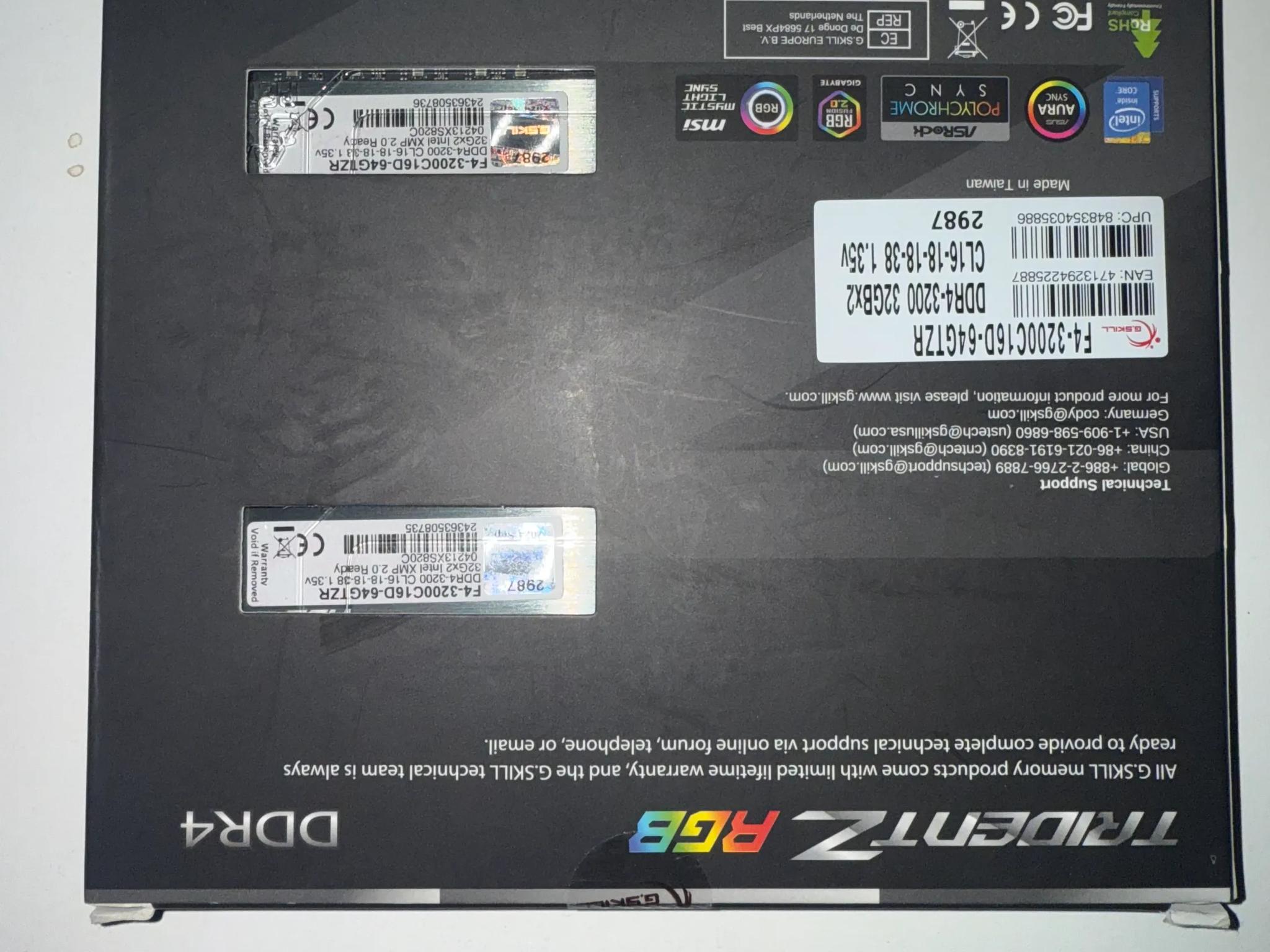 G.Skill Trident Z RGB series