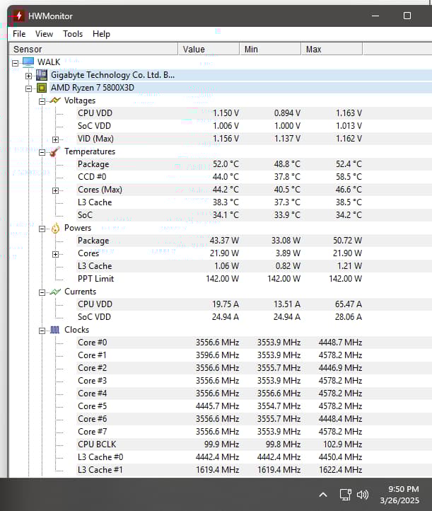 AMD AM4 5800X3D - Used