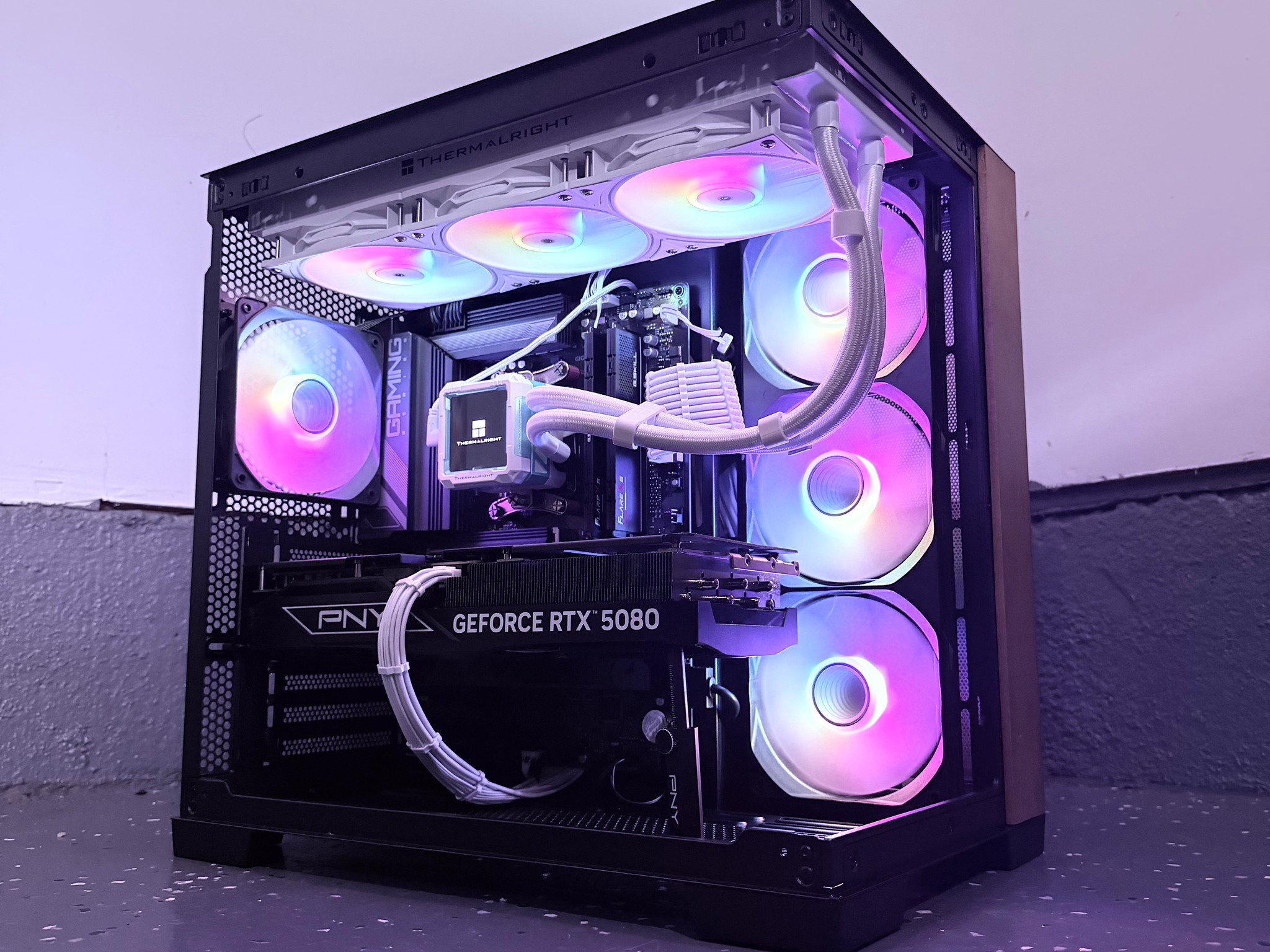 🌈"Astral Timber"🪵| 4k Gaming | RTX 5080 16GB | Ryzen 7 7800X3d | 32B DDR5 Ram | 2TB Storage