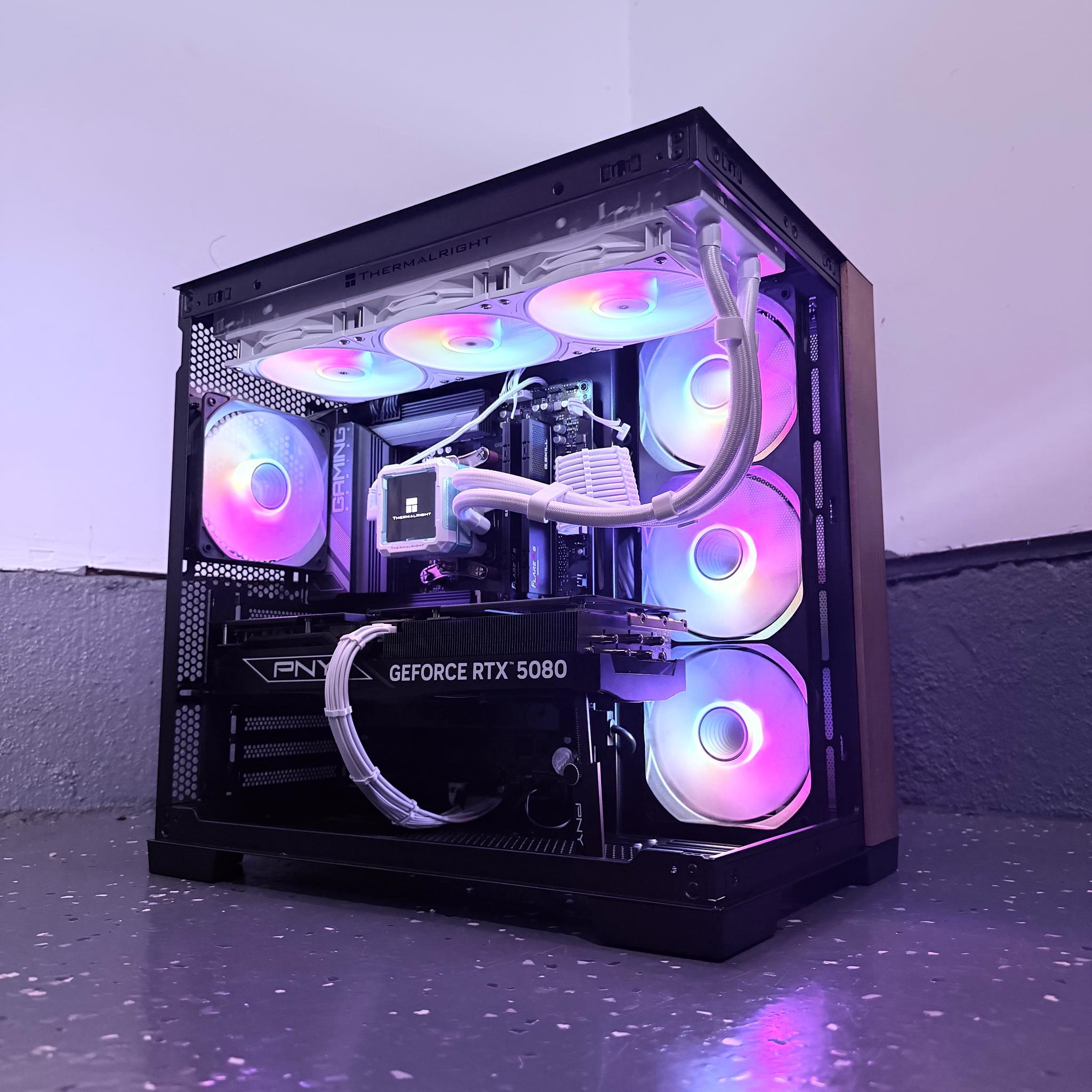🌈"Astral Timber"🪵| 4k Gaming | RTX 5080 16GB | Ryzen 7 7800X3d | 32B DDR5 Ram | 2TB Storage