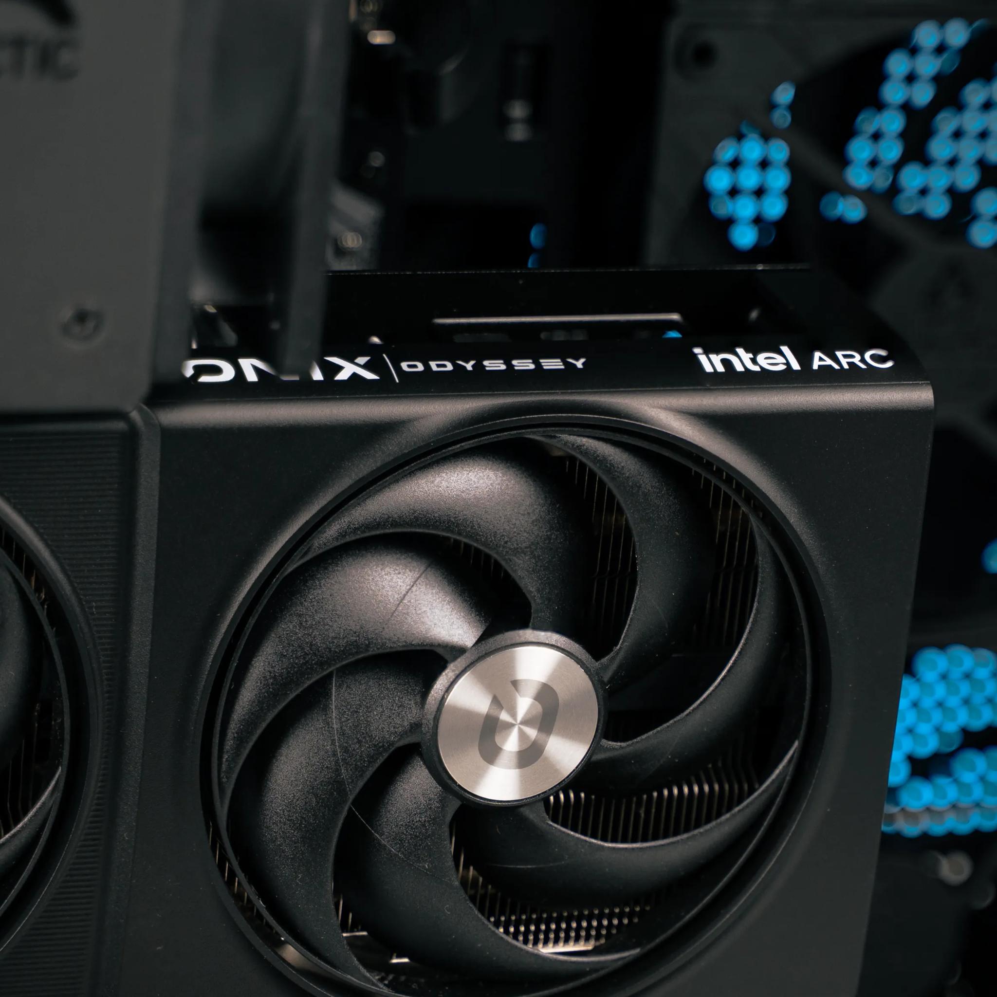 “Darkerform” Intel Arc B580 Intel Core i5 14600K 1TB 32GB Windows 11 Gaming PC Powerhouse
