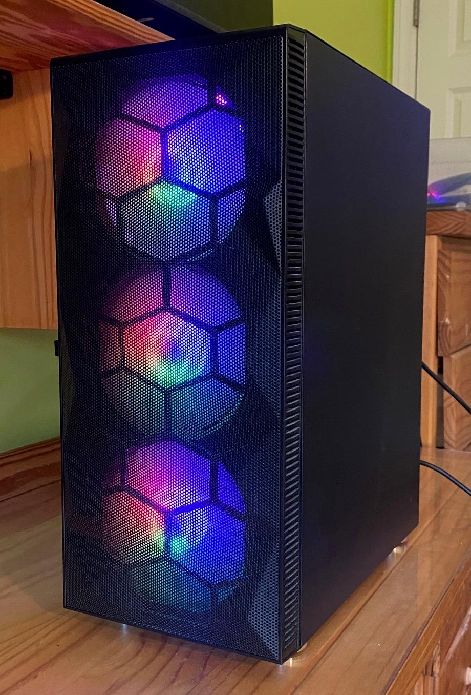 Custom-Built Gaming PC, 16GB RAM, 1 TB Storage, 6-core AMD Ryzen-5 7600X CPU, 16 GB VRAM