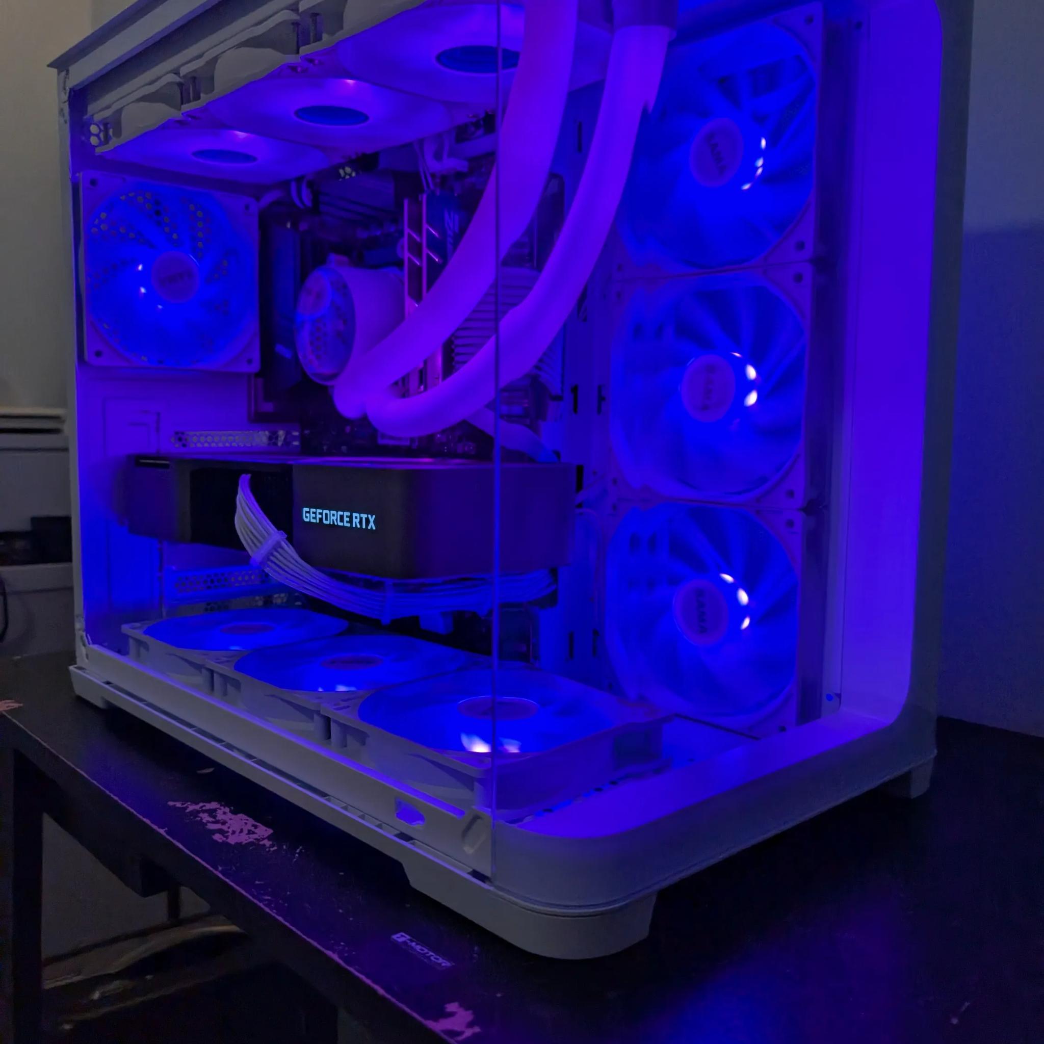 Top Tier RTX 4k Gaming PC - Ryzen 7 5800x3d | RTX 3090 | DDR4 32 GB 3600 | 1 TB NVME Liquid Cooled