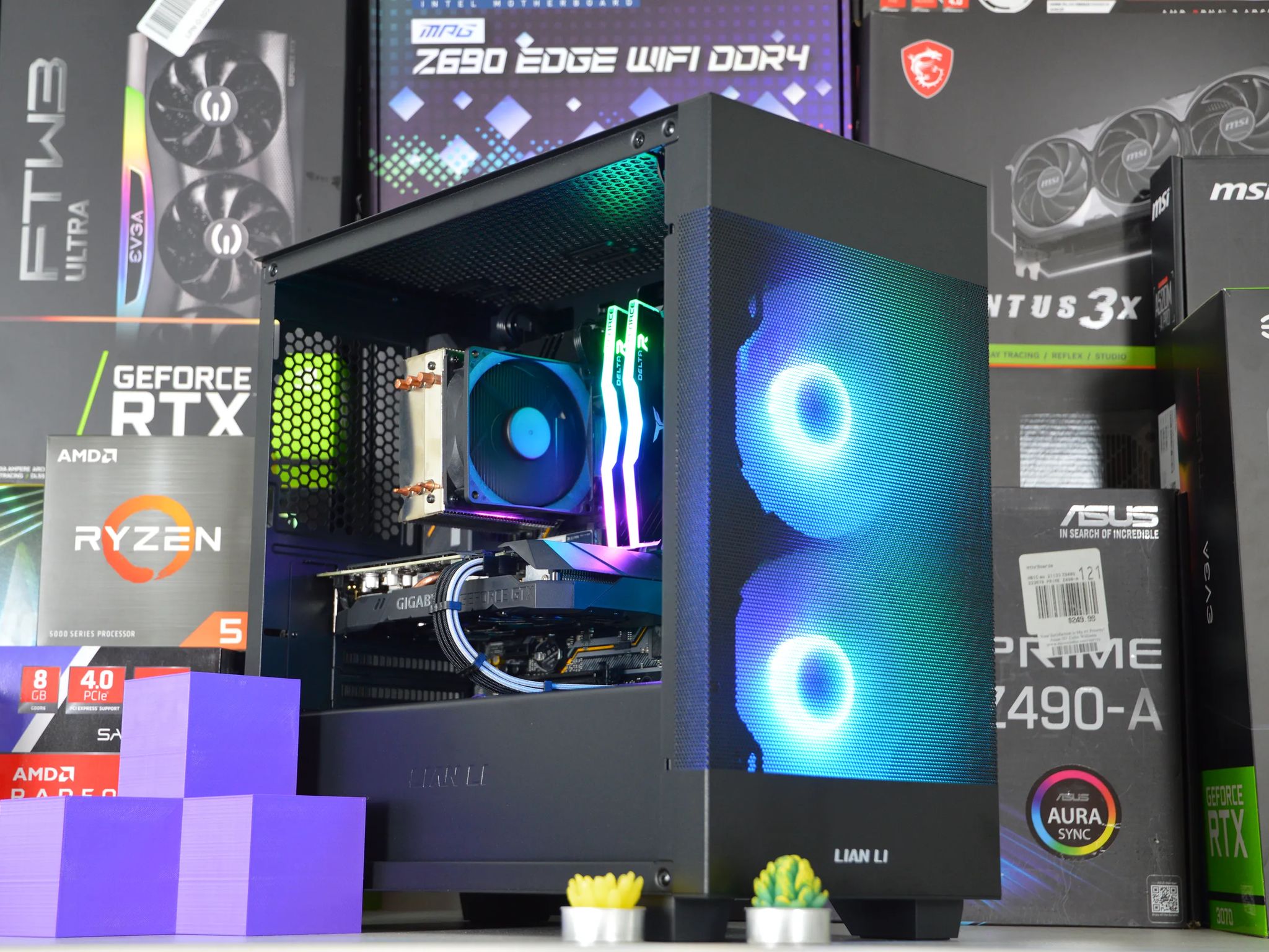 ⚫☀️ | GTX 1660 SUPER 6GB | INTEL i5-10400F | 16GB RGB DDR4 RAM | 1TB NVME SSD | Solar Flare |