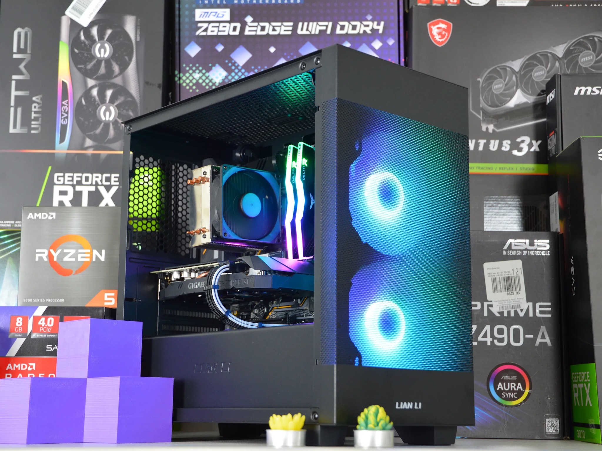 ⚫☀️ | GTX 1660 SUPER 6GB | INTEL i5-10400F | 16GB RGB DDR4 RAM | 1TB NVME SSD | Solar Flare |