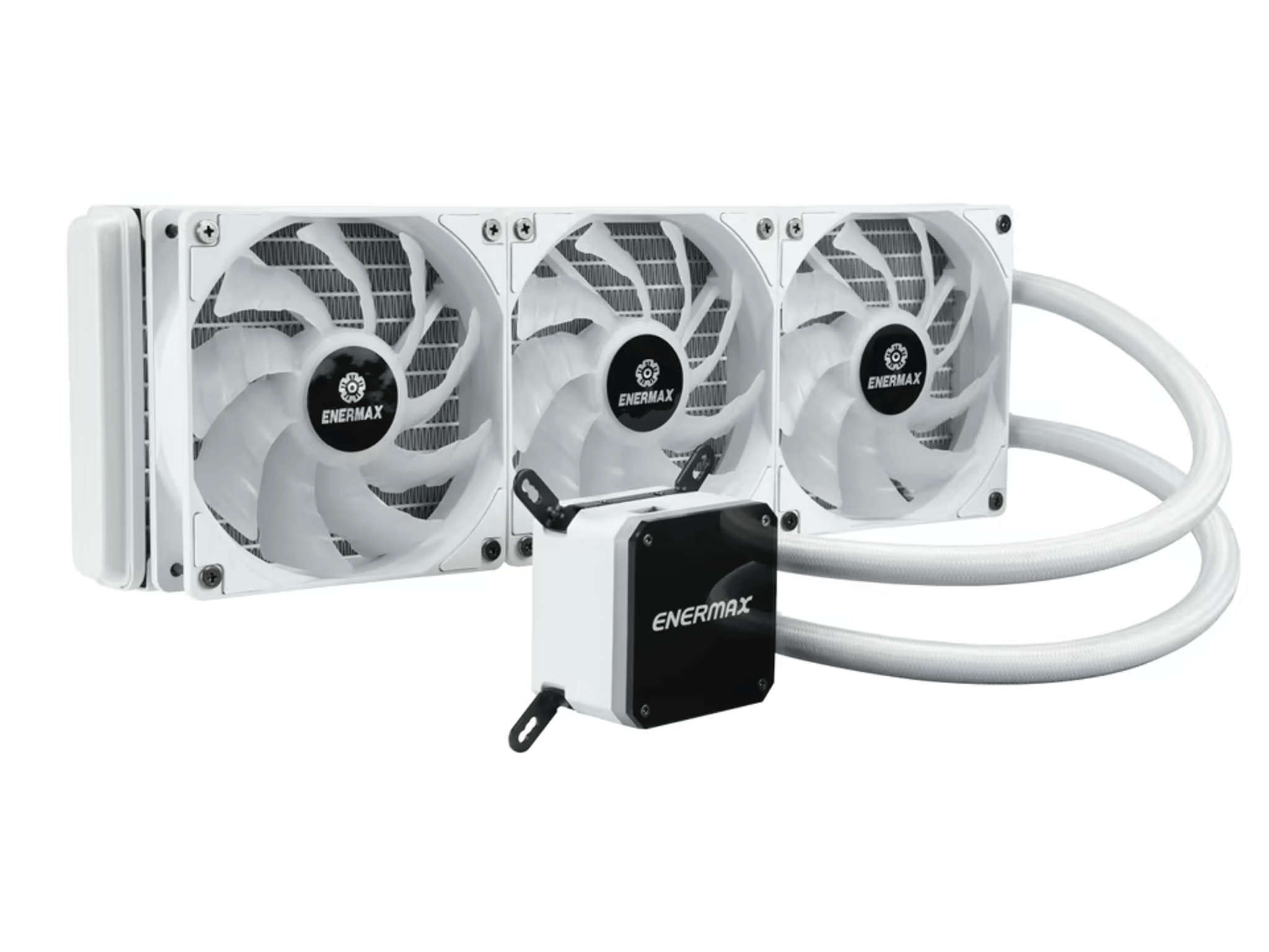 Enermax LIQMAX III 360mm aRGB Liquid CPU Cooler - White + LGA 1700 Bracket