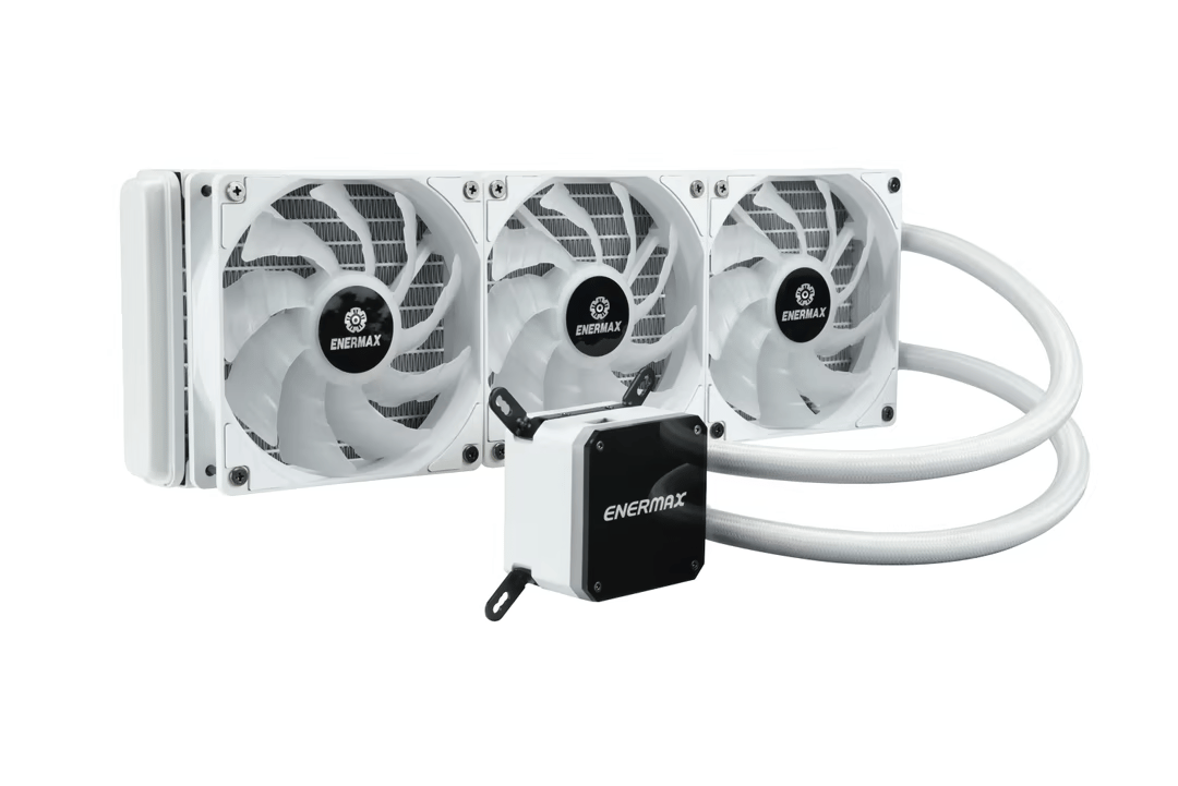 Enermax LIQMAX III 360mm aRGB Liquid CPU Cooler - White + LGA 1700 Bracket
