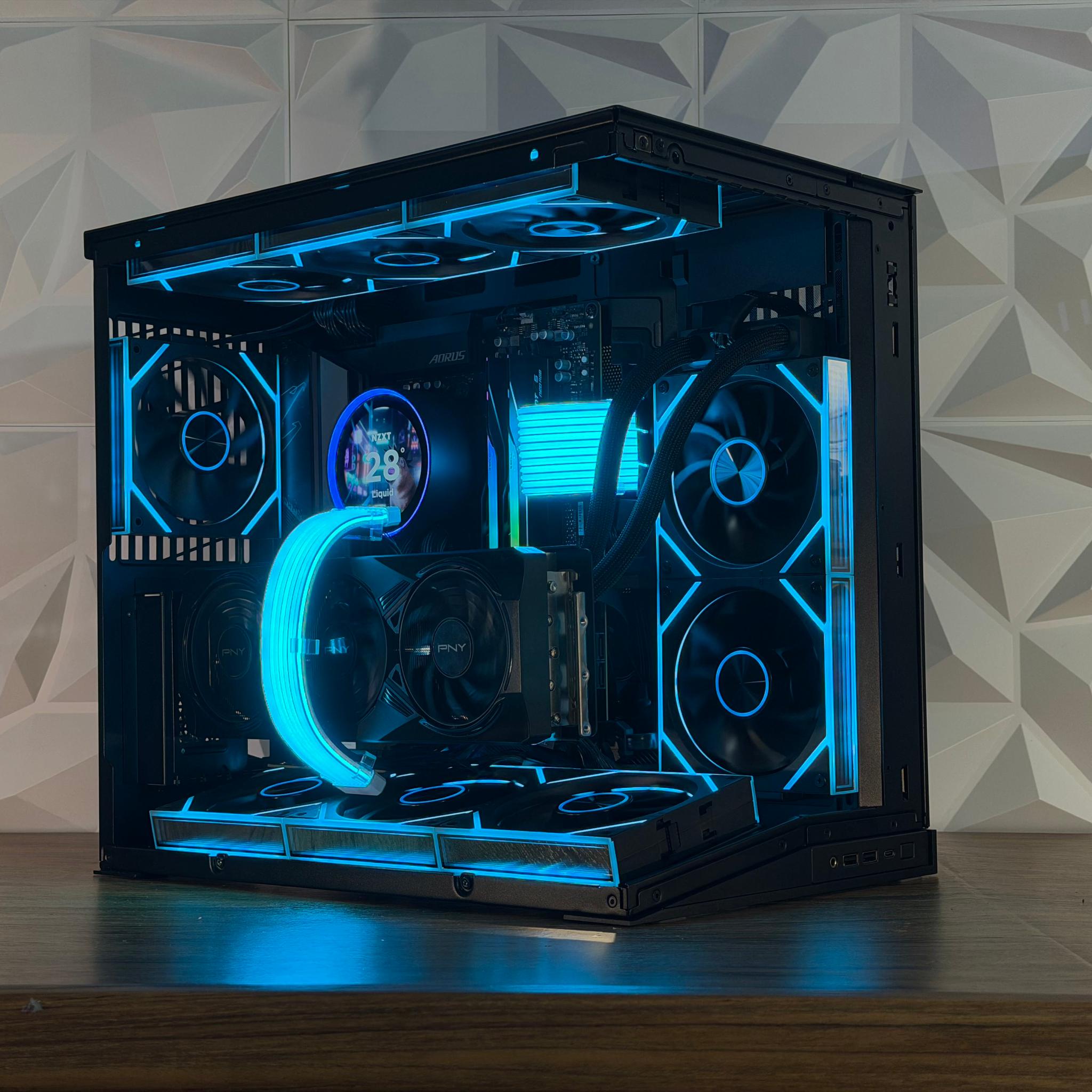 🌑✨RTX 5070 Ti | 9800x3d| 32GB RGB DDR5 | 2TB NVMe | Windows 11 Pro🌑✨"ECLIPSE PRISM” Gaming PC