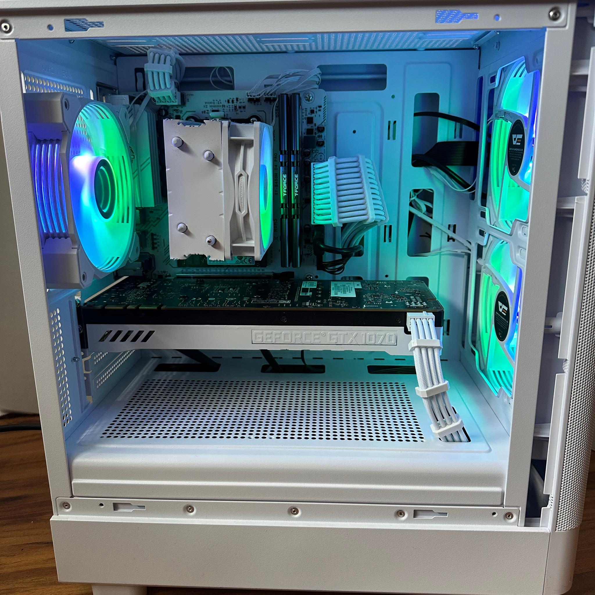 GTX 1070 | Ryzen 5 3600 | 16GB DDR4 | 1.12TB | Win 11 | Office 2024 | WiFi + BT | Custom Gaming PC