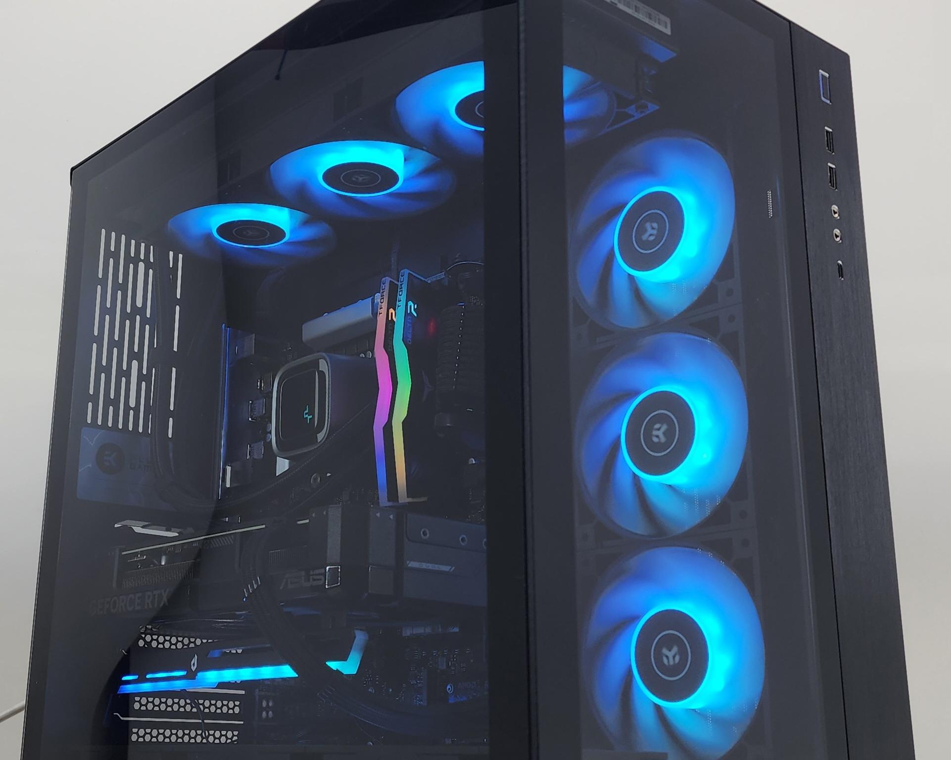 Gaming PC i7-12700KF 32GB RAM 1TB SSD RTX 4070 12GB Windows 11 Computer