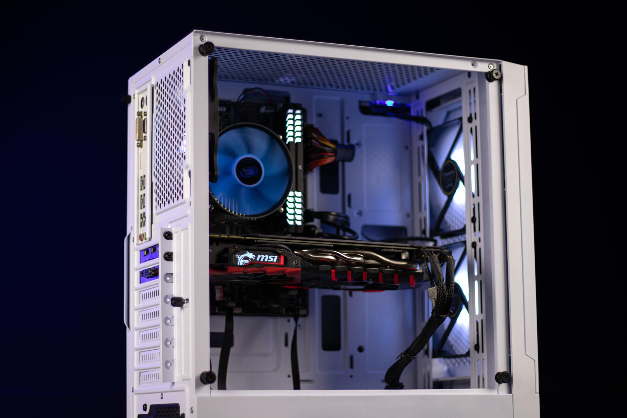“Eco1” GTX 1070 Ti i5 8500 16GB Windows 11 1TB Gaming PC Powerhouse