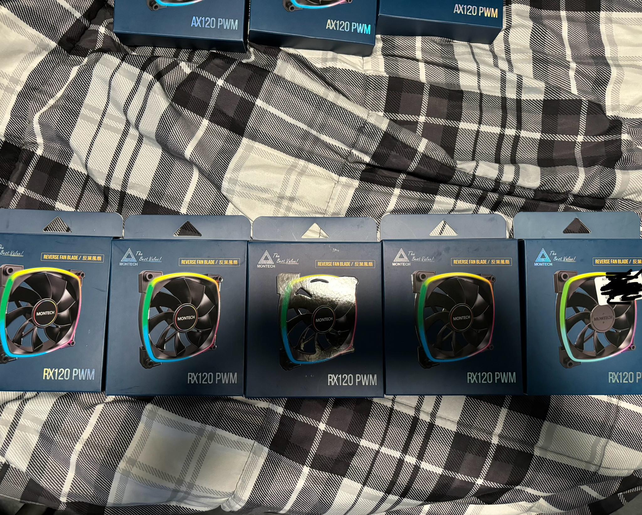 Montech RX 120mm ARGB |Qty: 4| Gaming PC Fans
