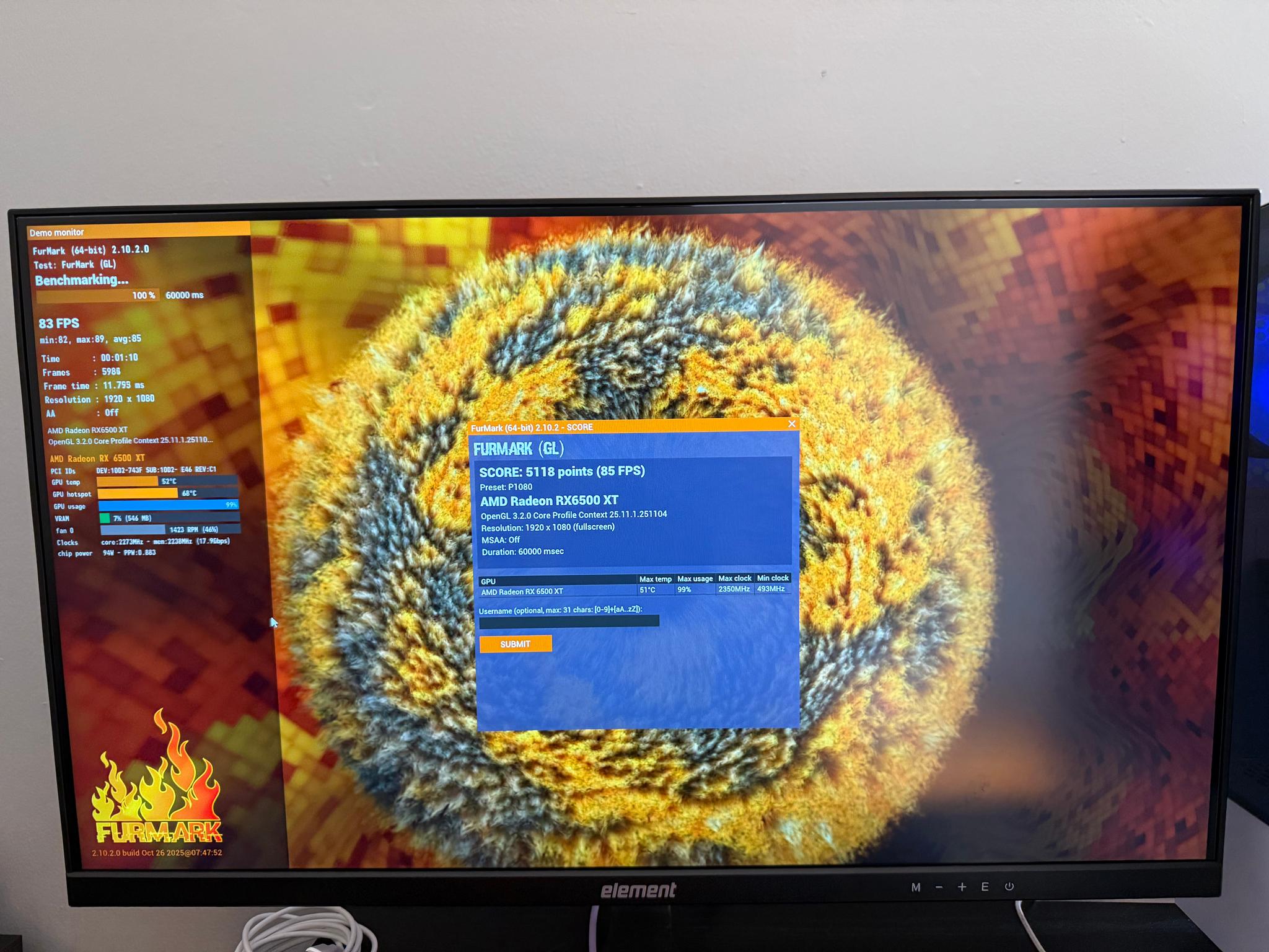 RX 6500 XT 8GDD6 ARMOUR Gaming Graphics Card