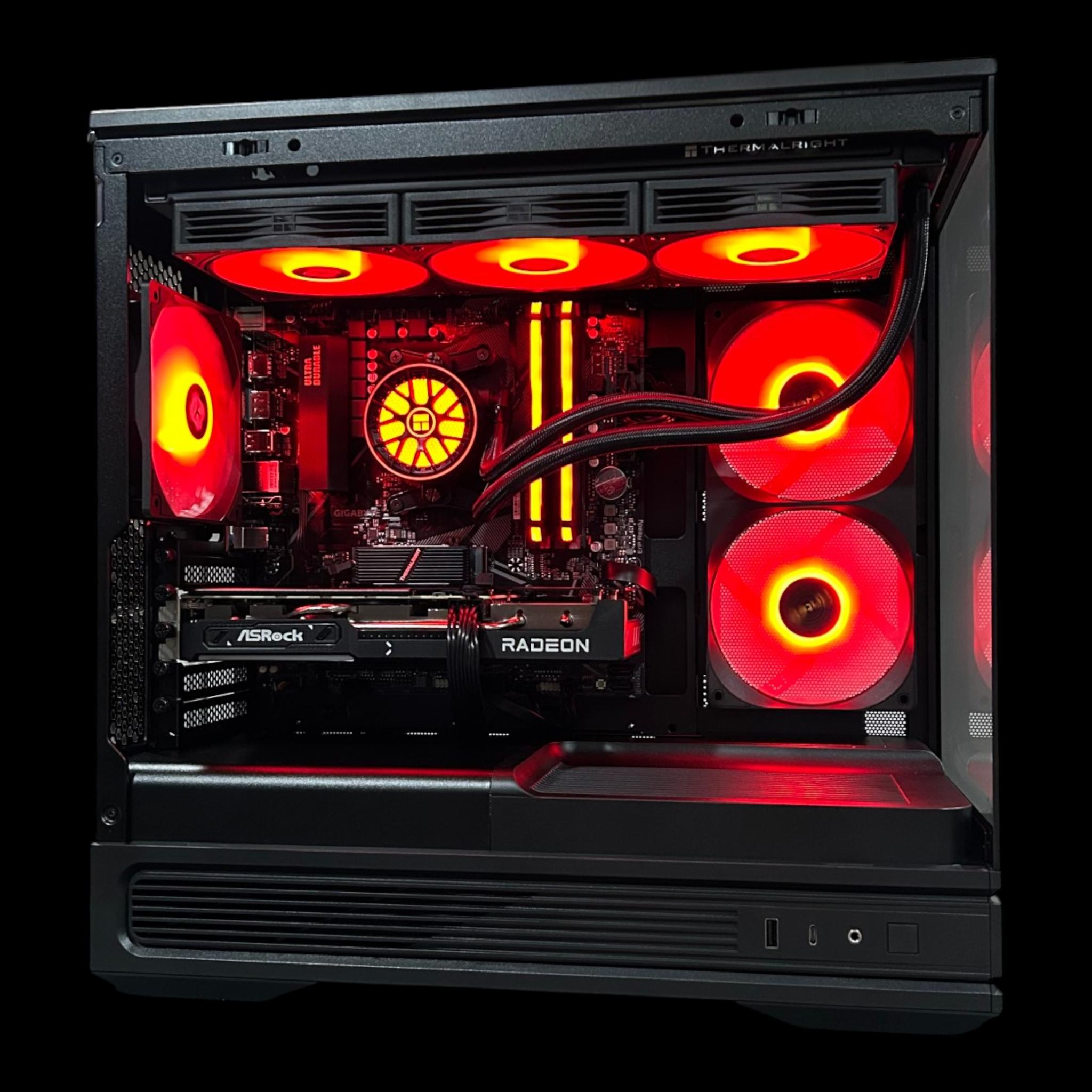 RX 9060XT 16GB | Ryzen 5 5600X | 16GB DDR4 | 1TB NVMe | 360MM AIO | The Mid-Range Beast RX